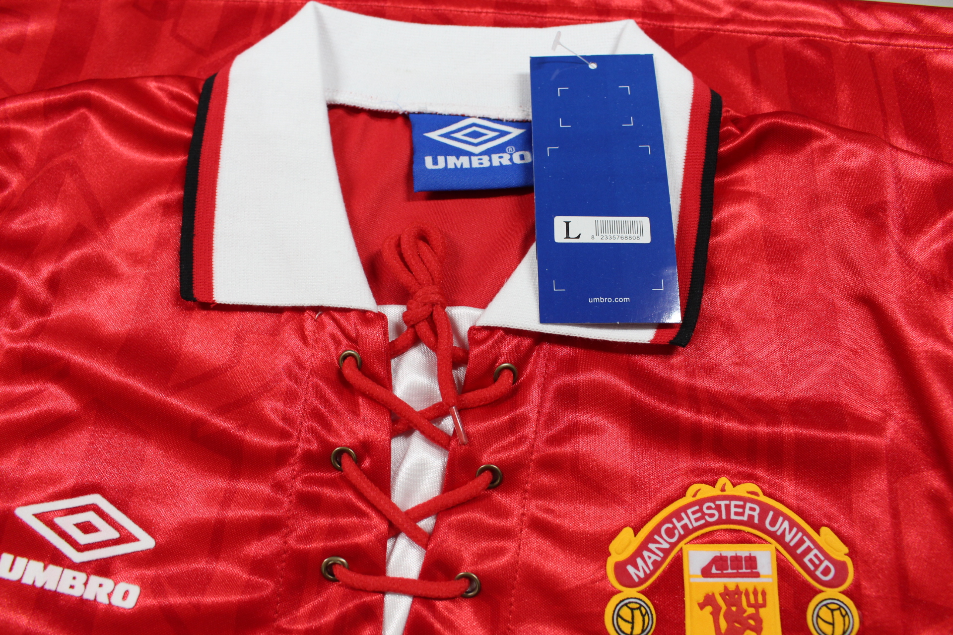 1994 Manchester United Home Red Retro Short Jersey/1994曼联主场