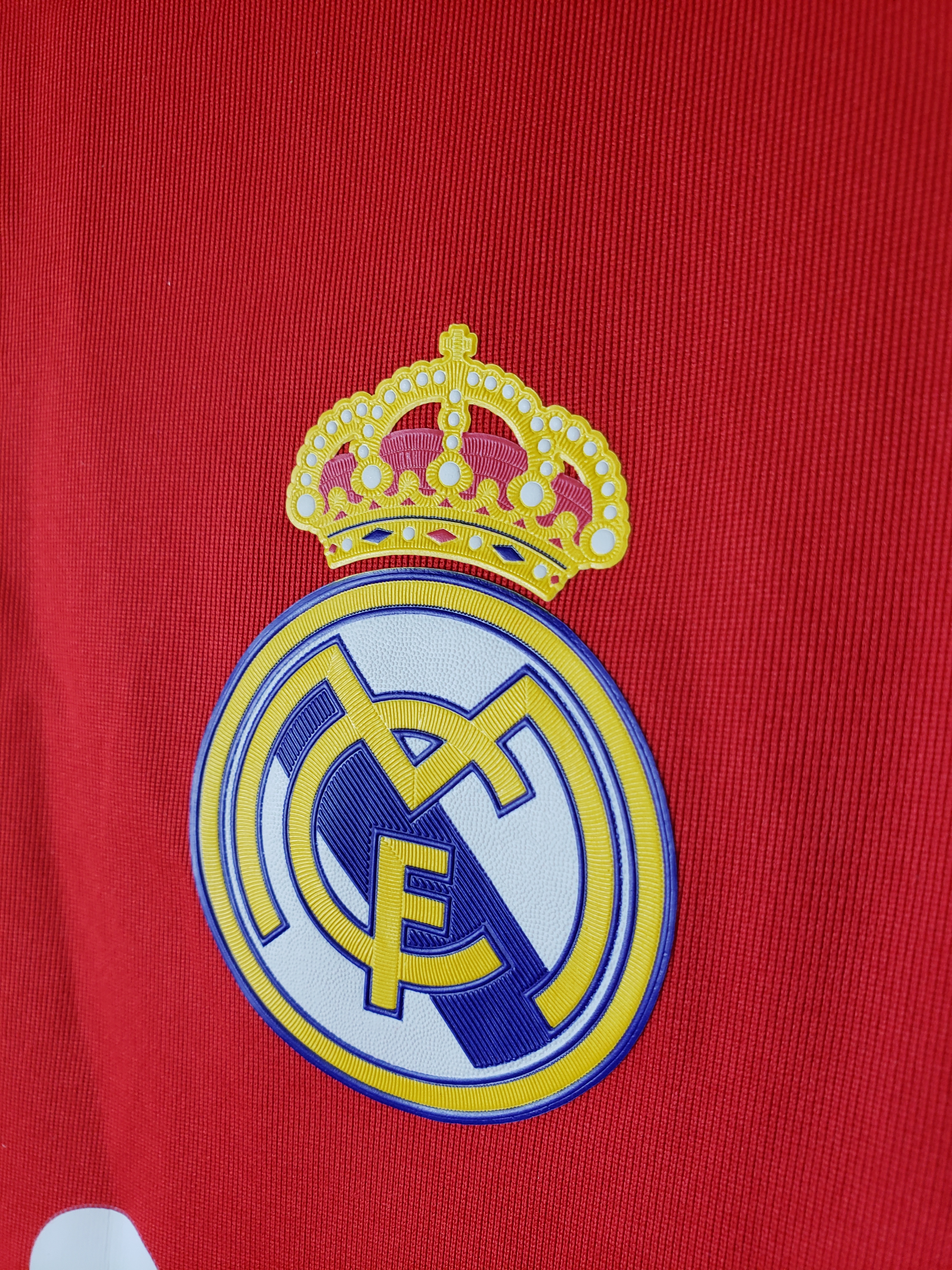 2012 Real Madrid Red Long Sleeve Retro Jersey/2012皇马红色长袖