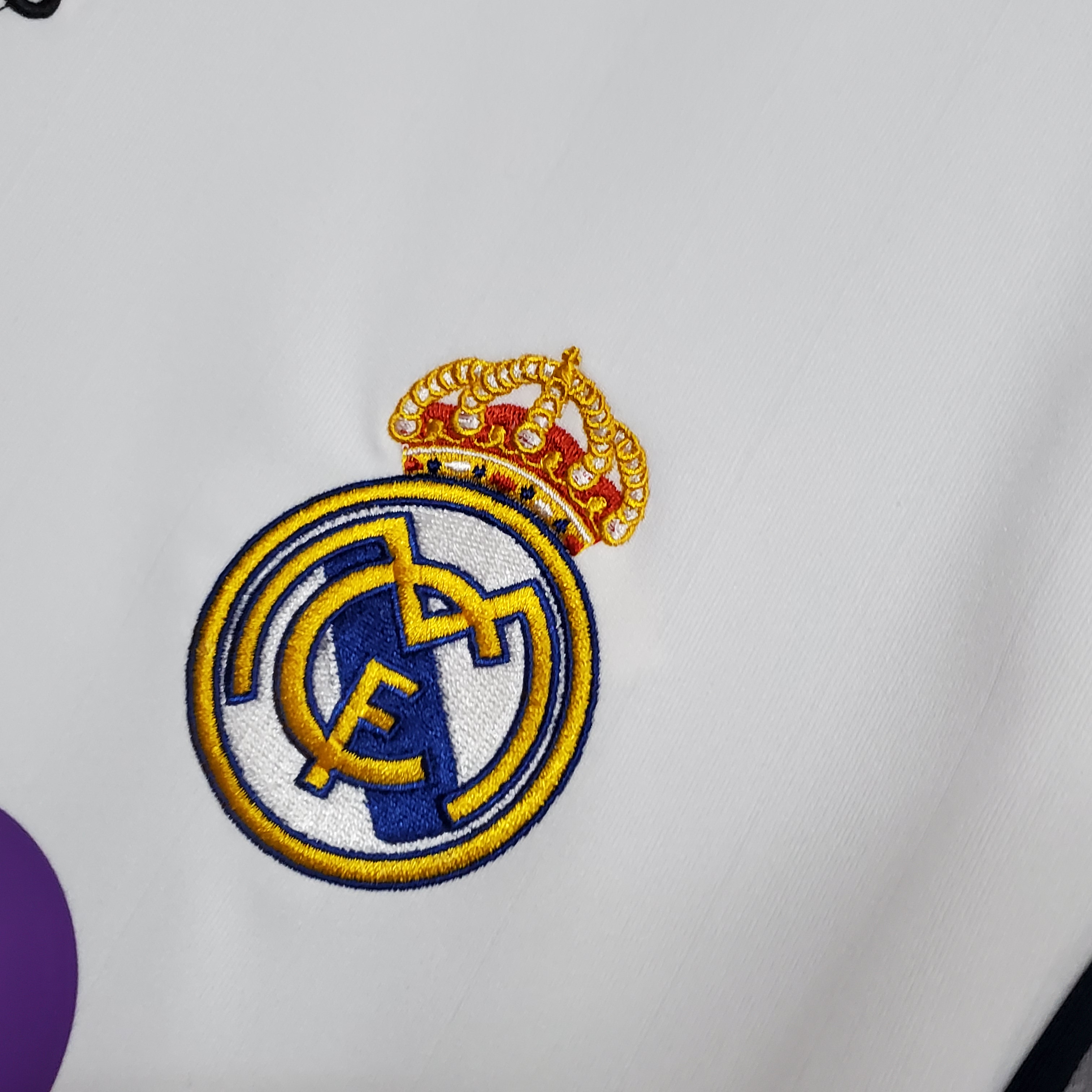 06-07 Real Madrid Home Long Sleeve Retro Jersey/06-07皇马主场长袖