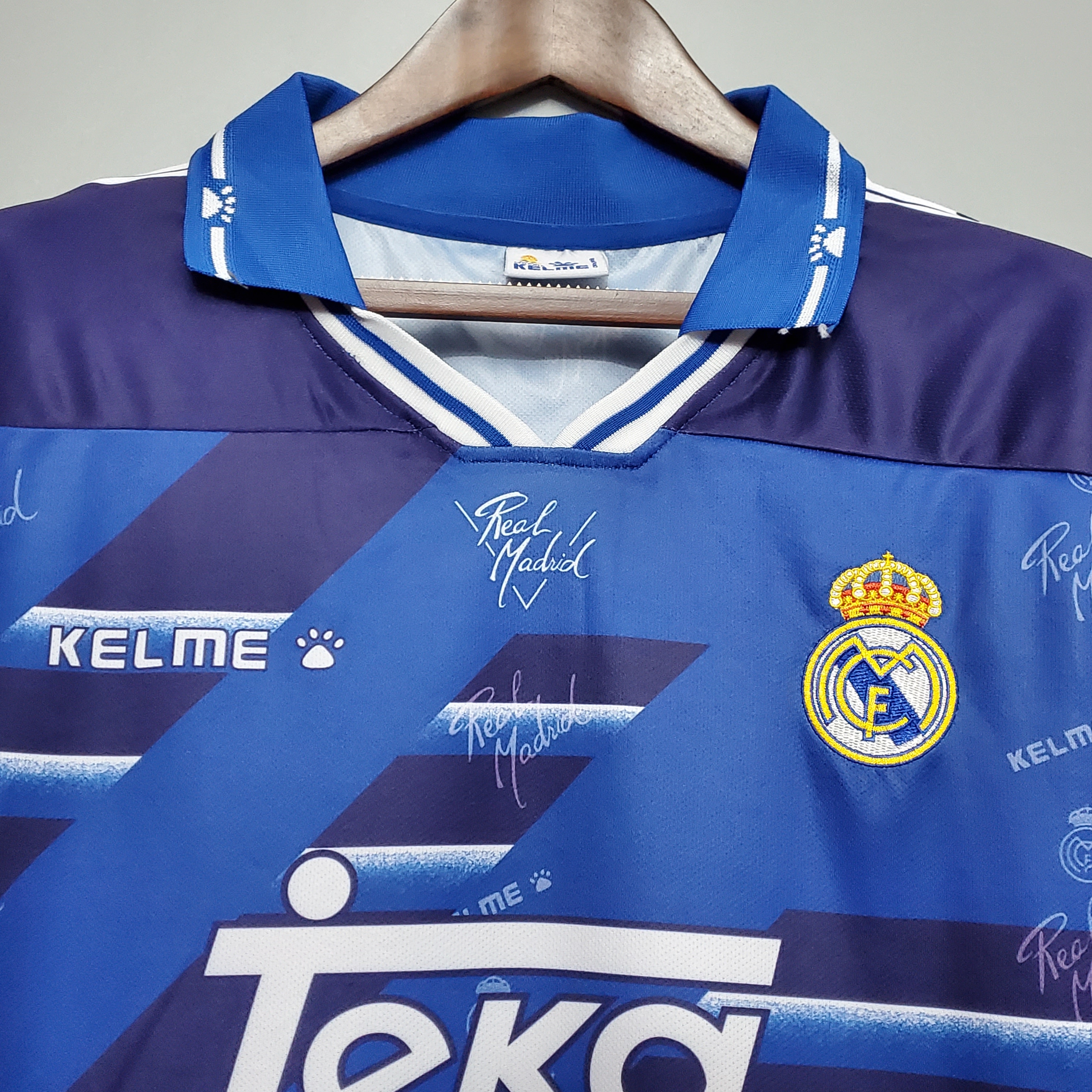 94-96 Real Madrid Away Retro Jersey/94-96皇马客场