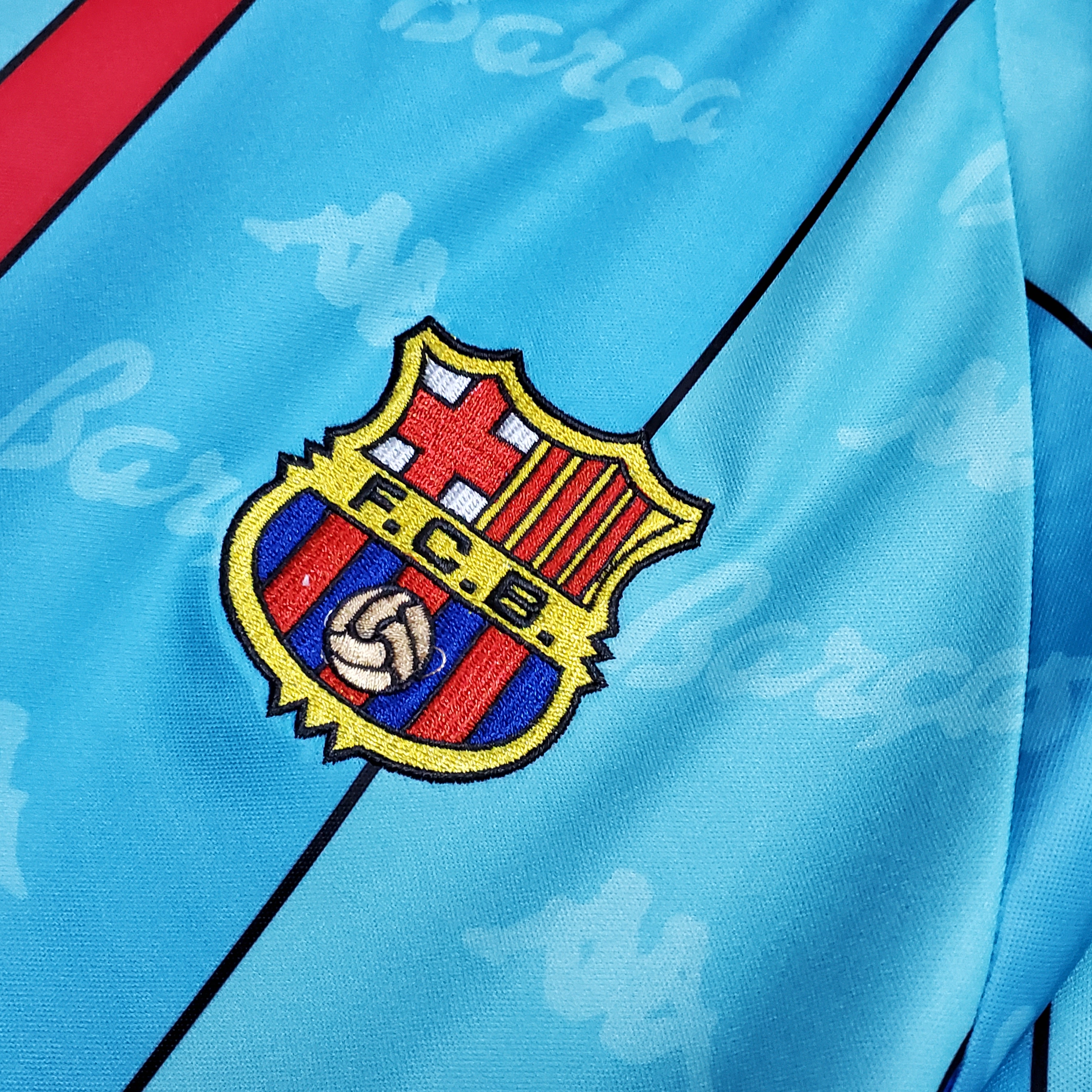 96-97 Barcelona Away Retro Jersey/96-97 巴萨客场
