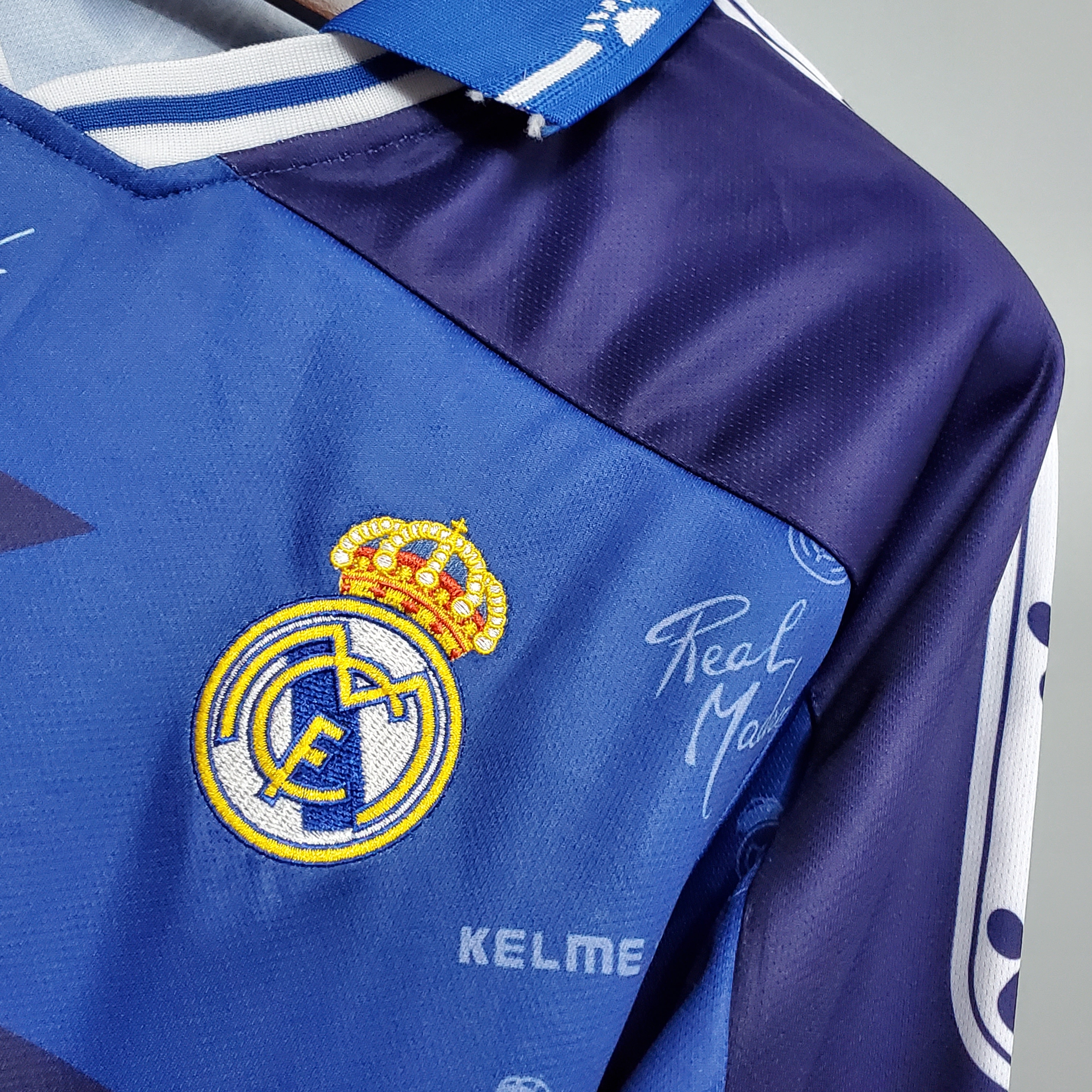 94-96 Real Madrid Away Retro Jersey/94-96皇马客场