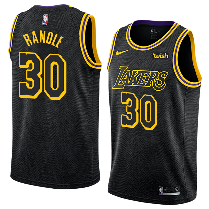 Lakers Mamba Black Hot Pressed Jersey/NBA 湖人队黑曼巴24号bryant
