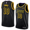 Lakers Mamba Black Hot Pressed Jersey/NBA 湖人队黑曼巴24号bryant