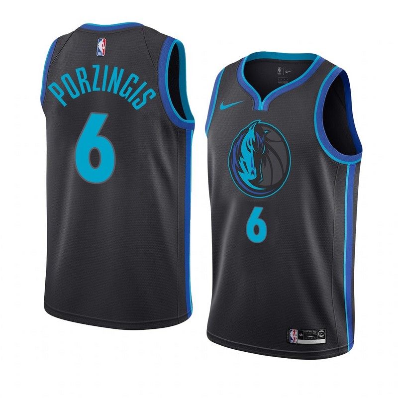Dallas Mavericks Black Hot Pressed Jersey