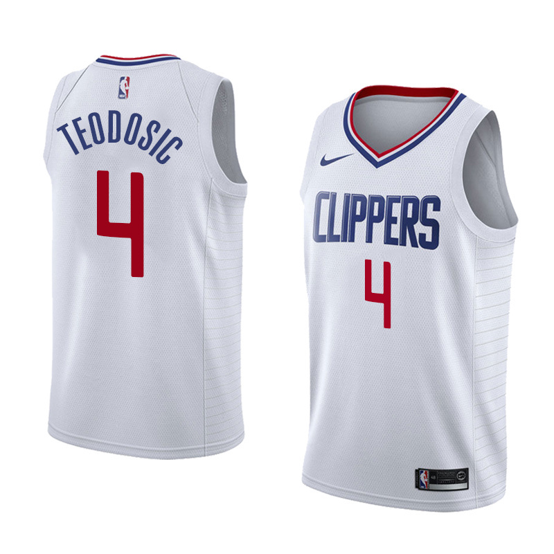 L.A. Clippers White Jersey