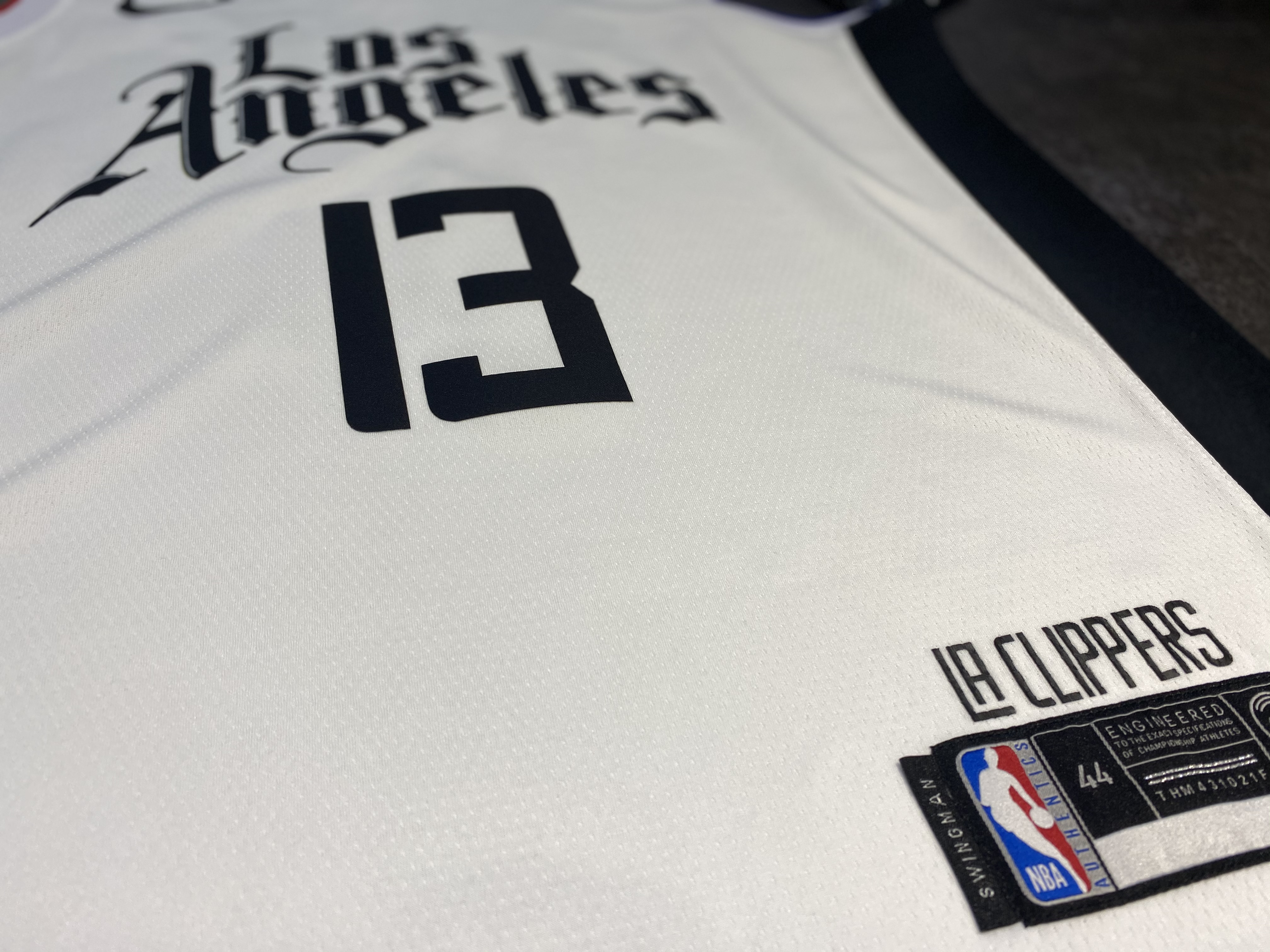 L.A. Clippers 19-20 White Jersey