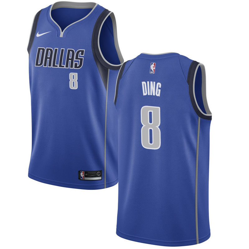 Dallas Mavericks Blue Hot Pressed Jersey