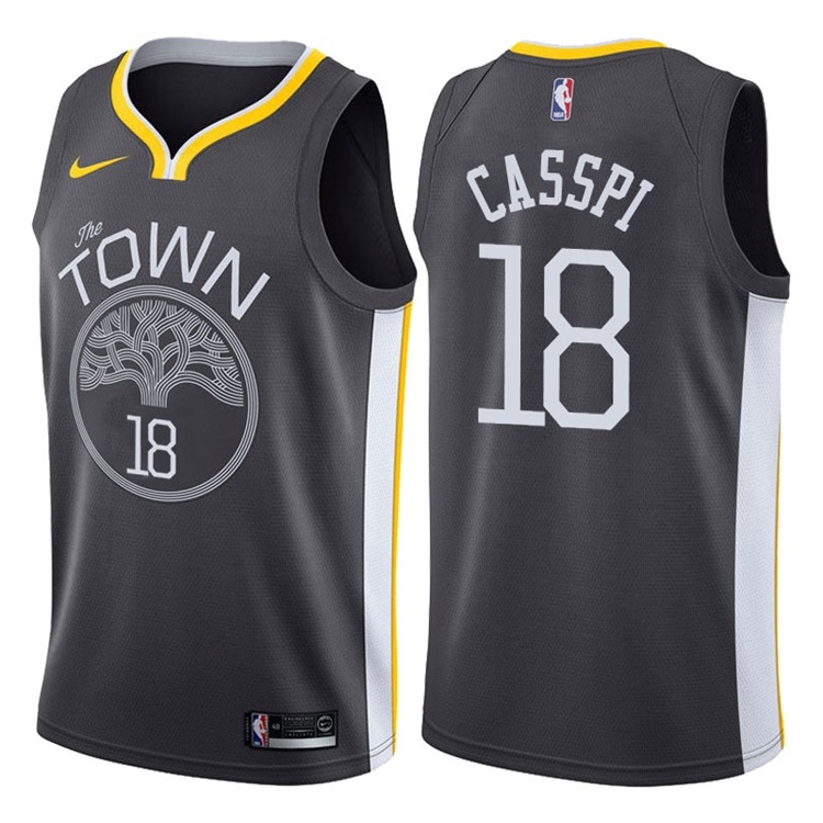 Golden State Black Hot Pressed Jersey