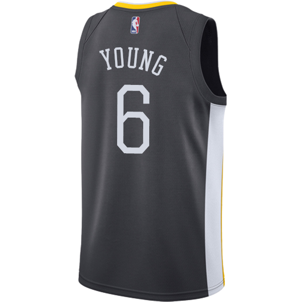 Golden State Black Hot Pressed Jersey