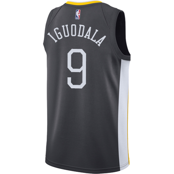 Golden State Black Hot Pressed Jersey