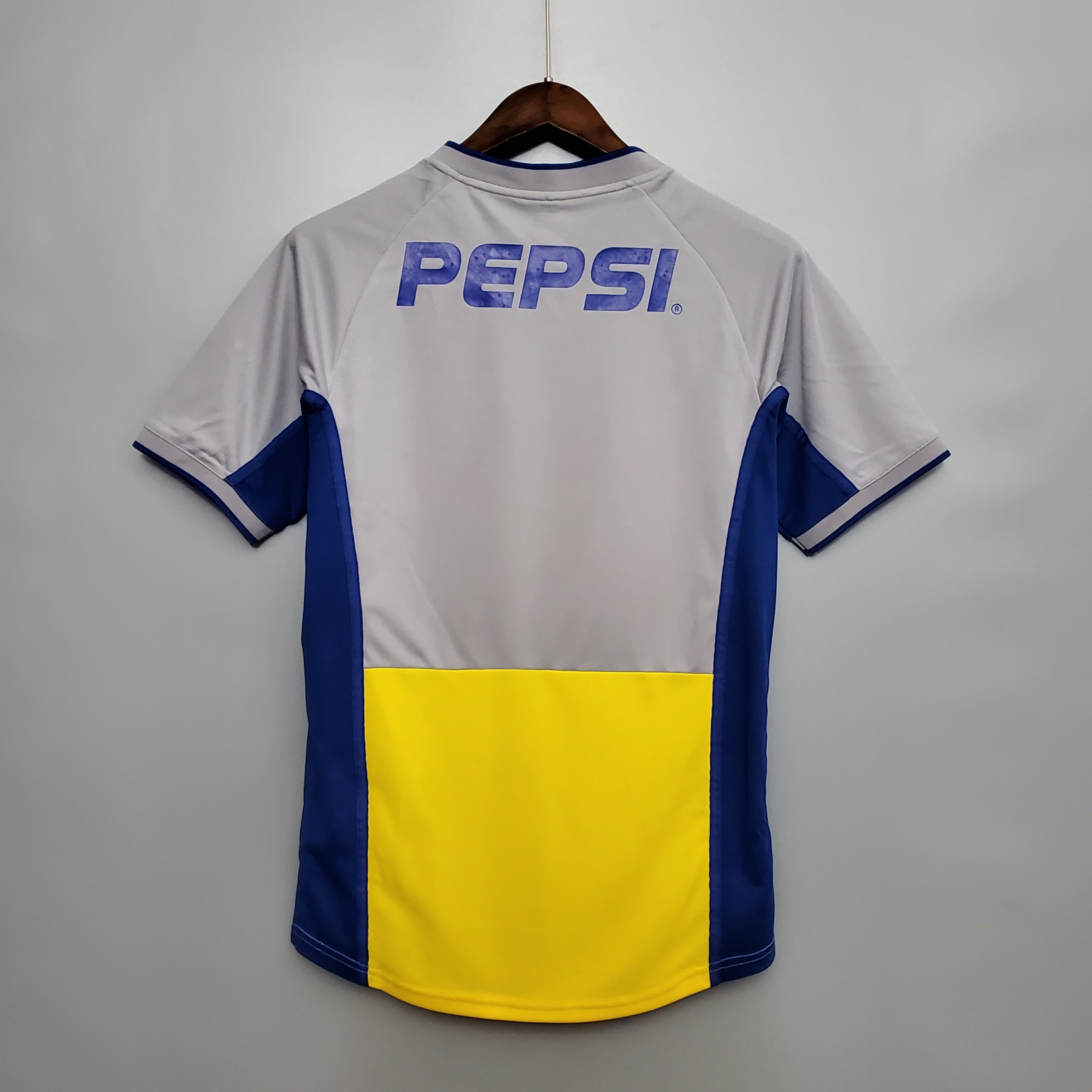 2002 Boca Juniors Away Retro Jersey/2002博卡客场