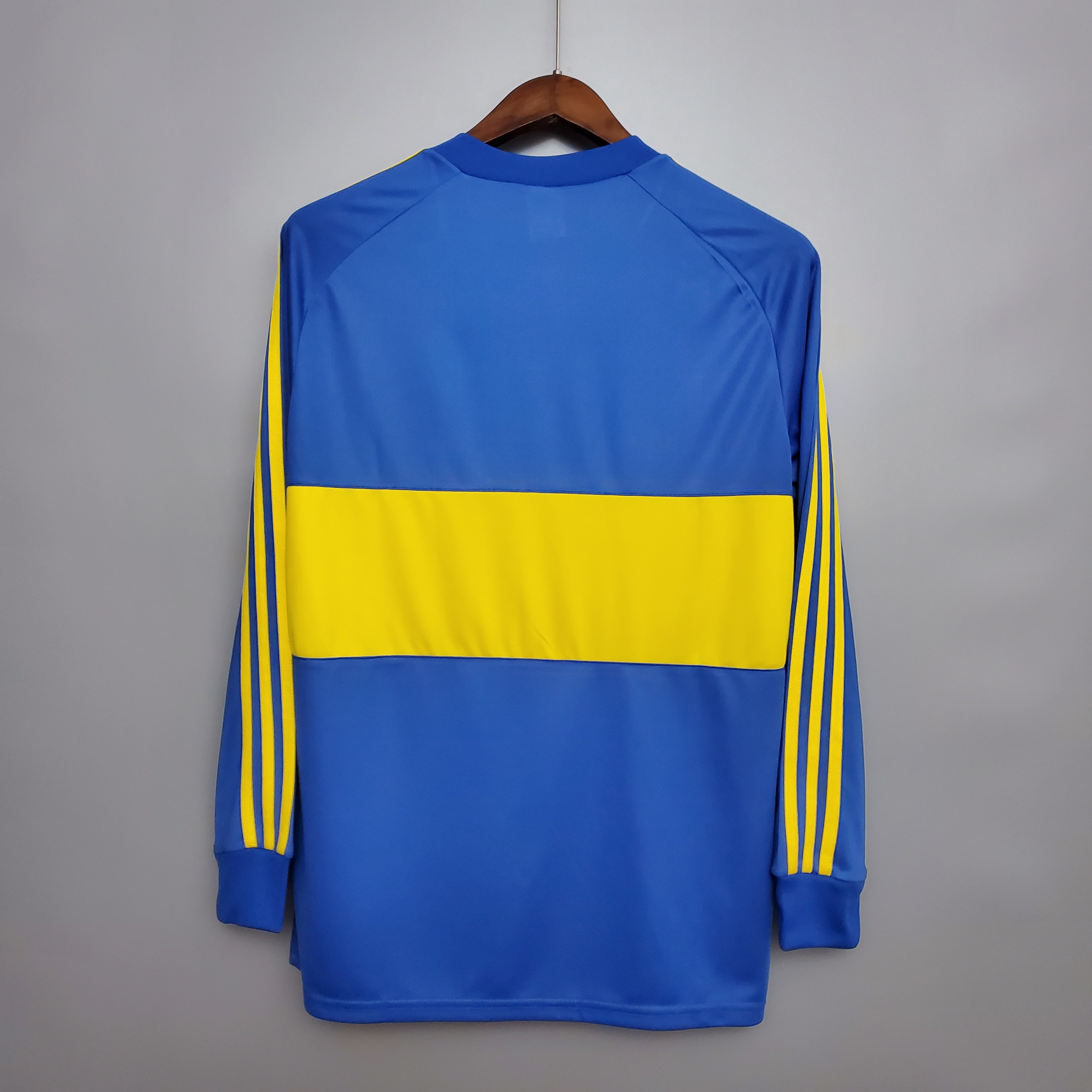 1981 Boca Juniors Home Long Sleeve Retro Jersey/1981 博卡主场长袖