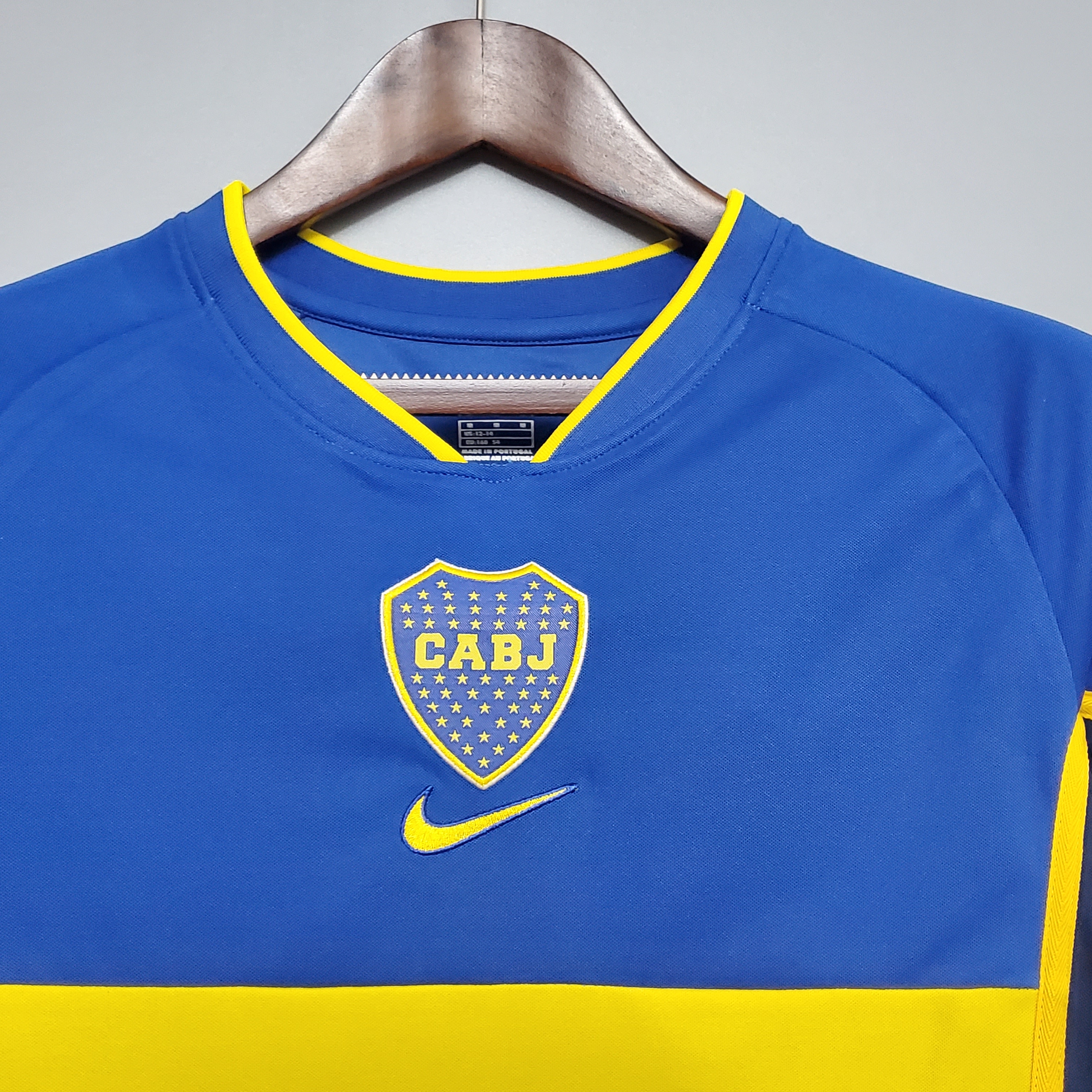 2002 Boca Juniors Home Retro Jersey/2002博卡主场