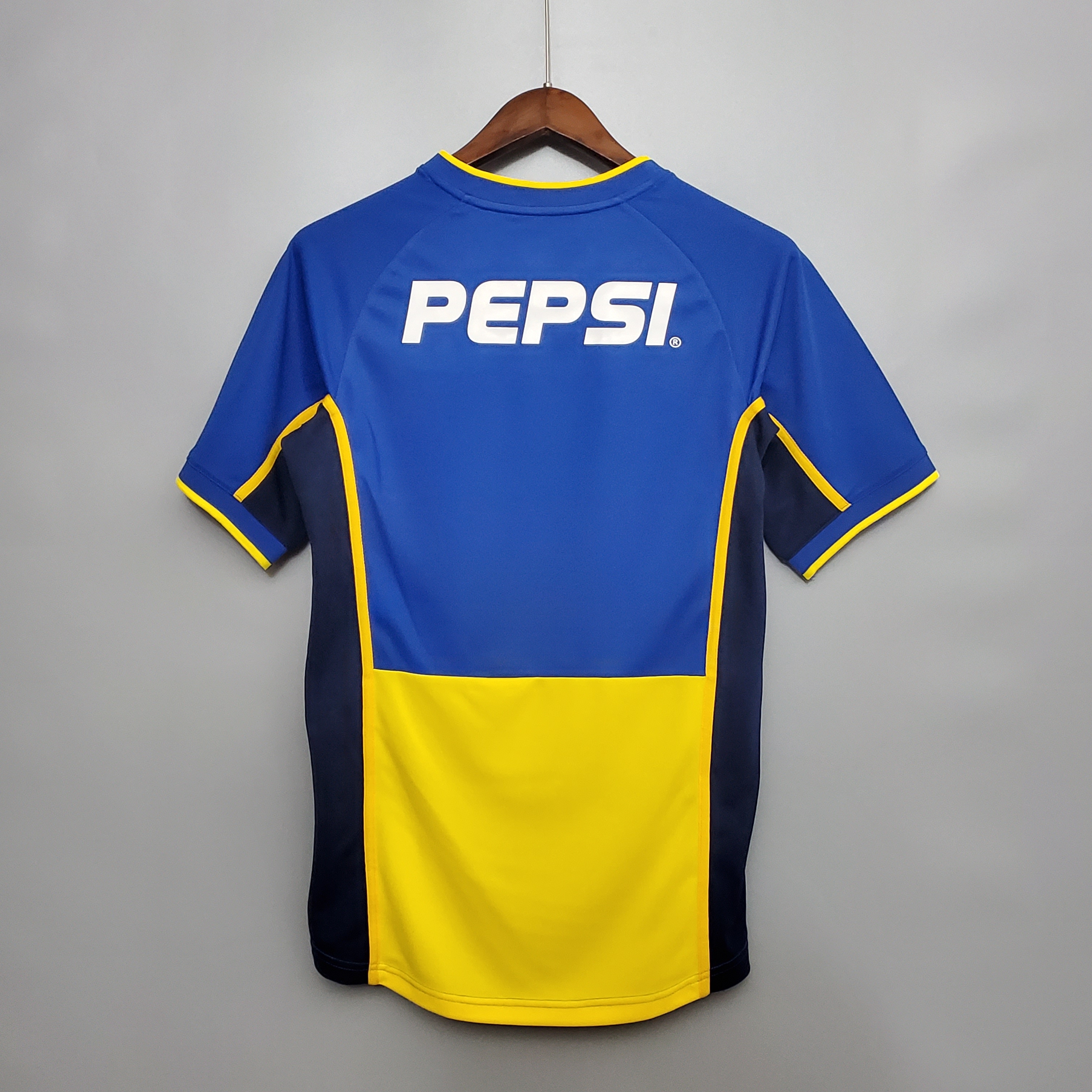 2002 Boca Juniors Home Retro Jersey/2002博卡主场
