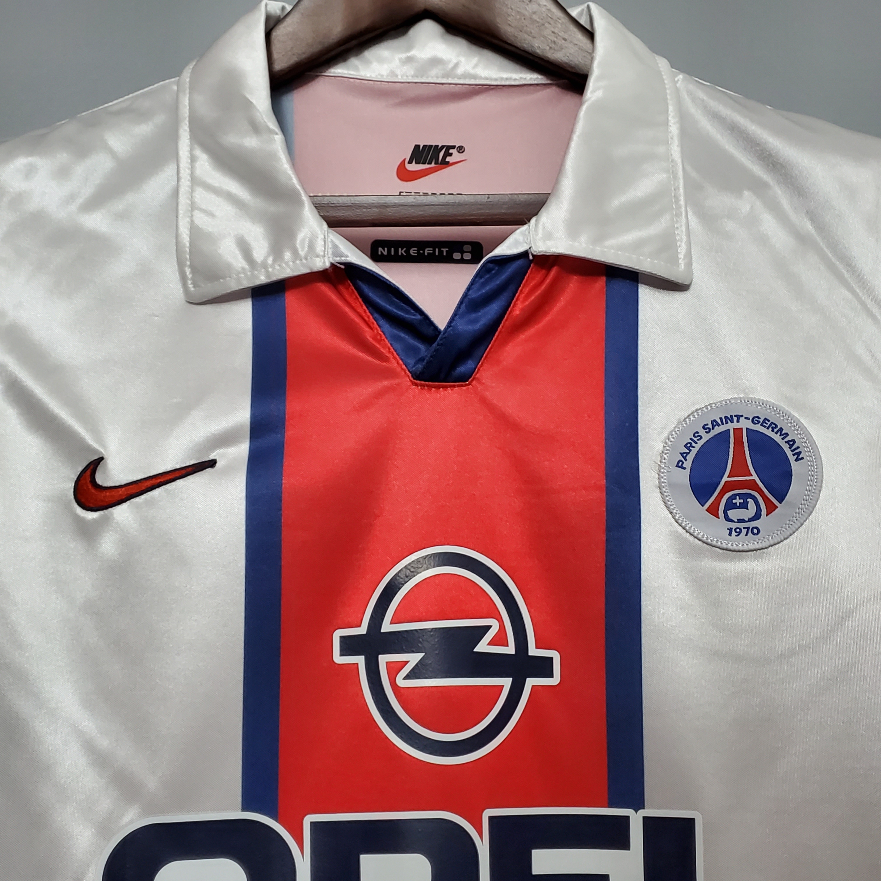 1998 PSG Away White Retro Jersey/1998PSG客场