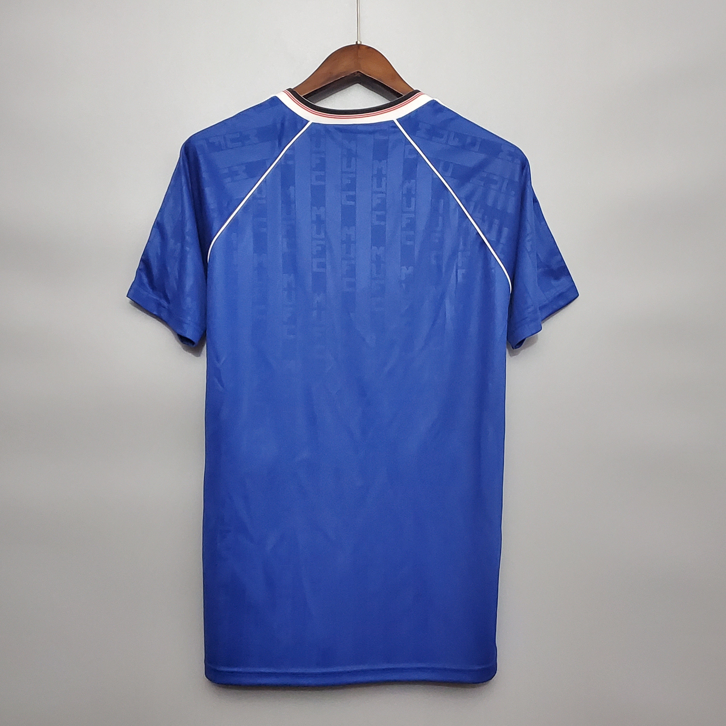 88-90 Manchester United Third Blue Retro Jersey/88-90曼联第二客场