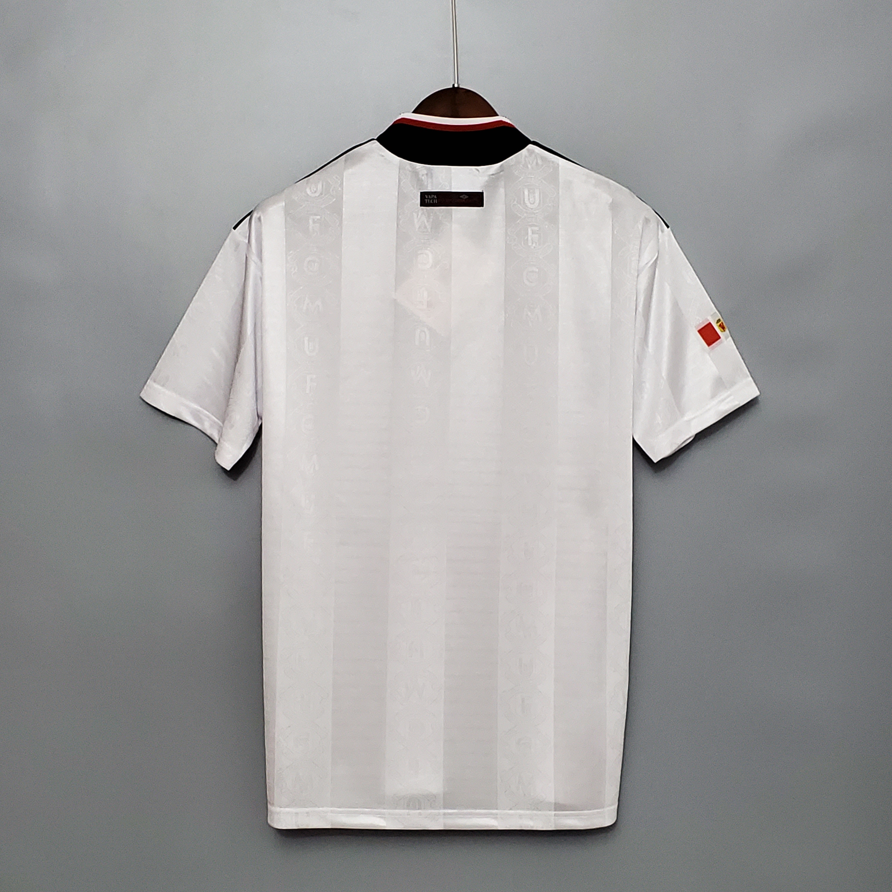 97-98 Manchester United White Retro Jersey/97-98曼联白色