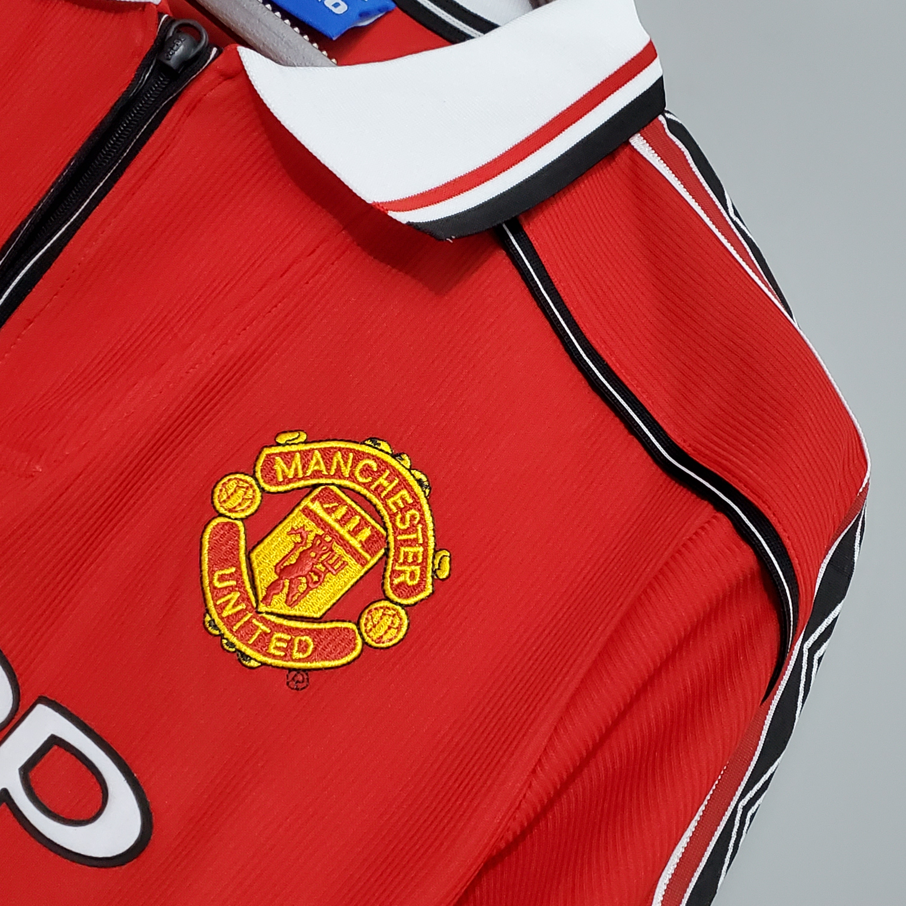 98-99 Manchester United Home Long Sleeve Retro Jersey/98-99 曼联主场长袖