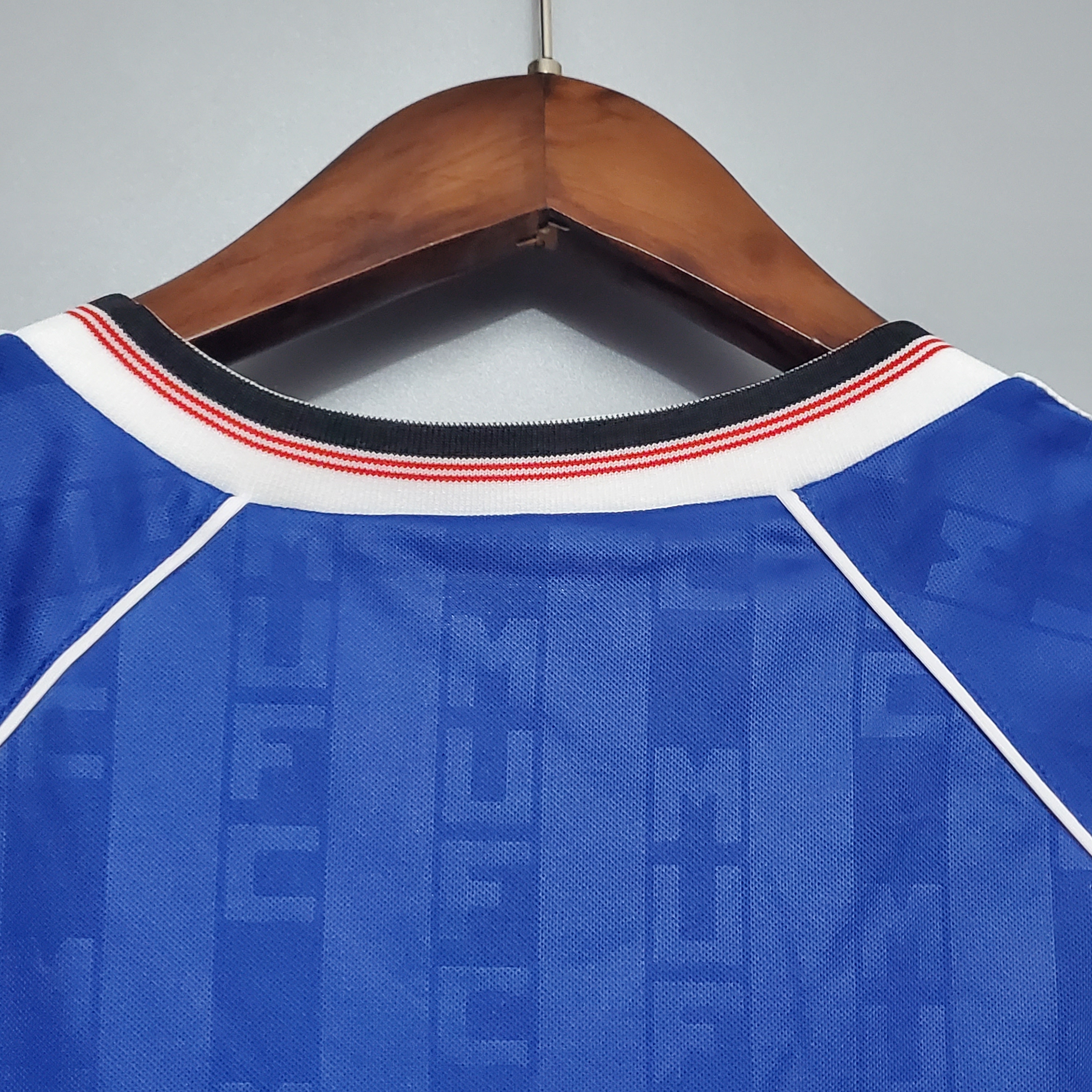 88-90 Manchester United Third Blue Retro Jersey/88-90曼联第二客场
