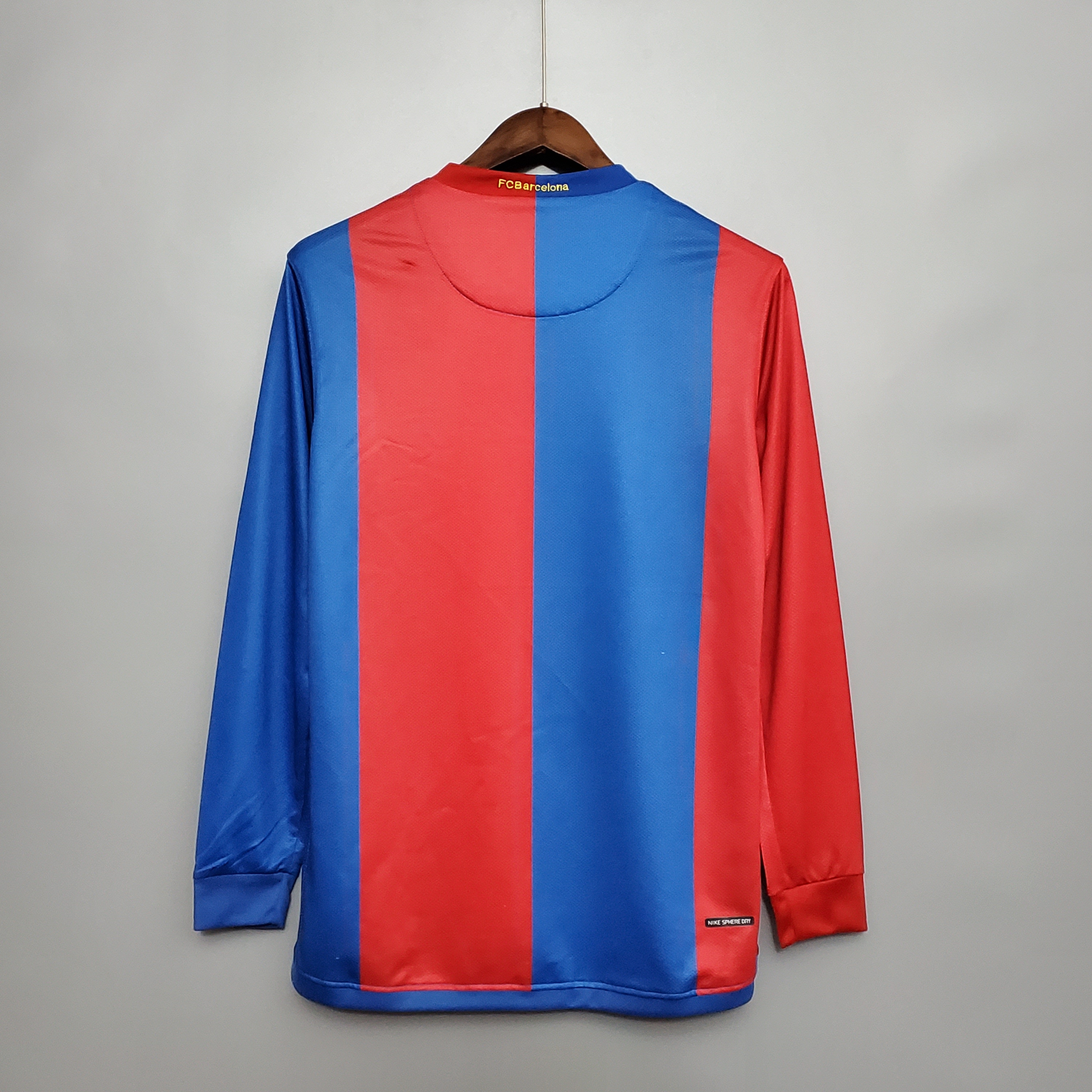 06-07 Barcelona Home Long Sleeve Retro Jersey/06-07巴萨主场长袖
