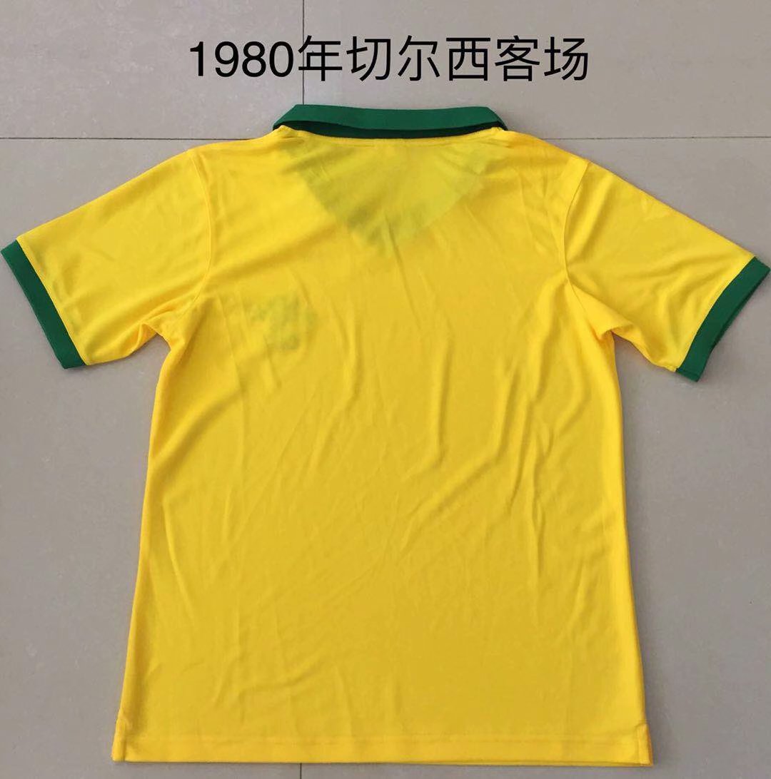 1980 Chelsea Yellow Retro Jersey/1980切尔西黄色