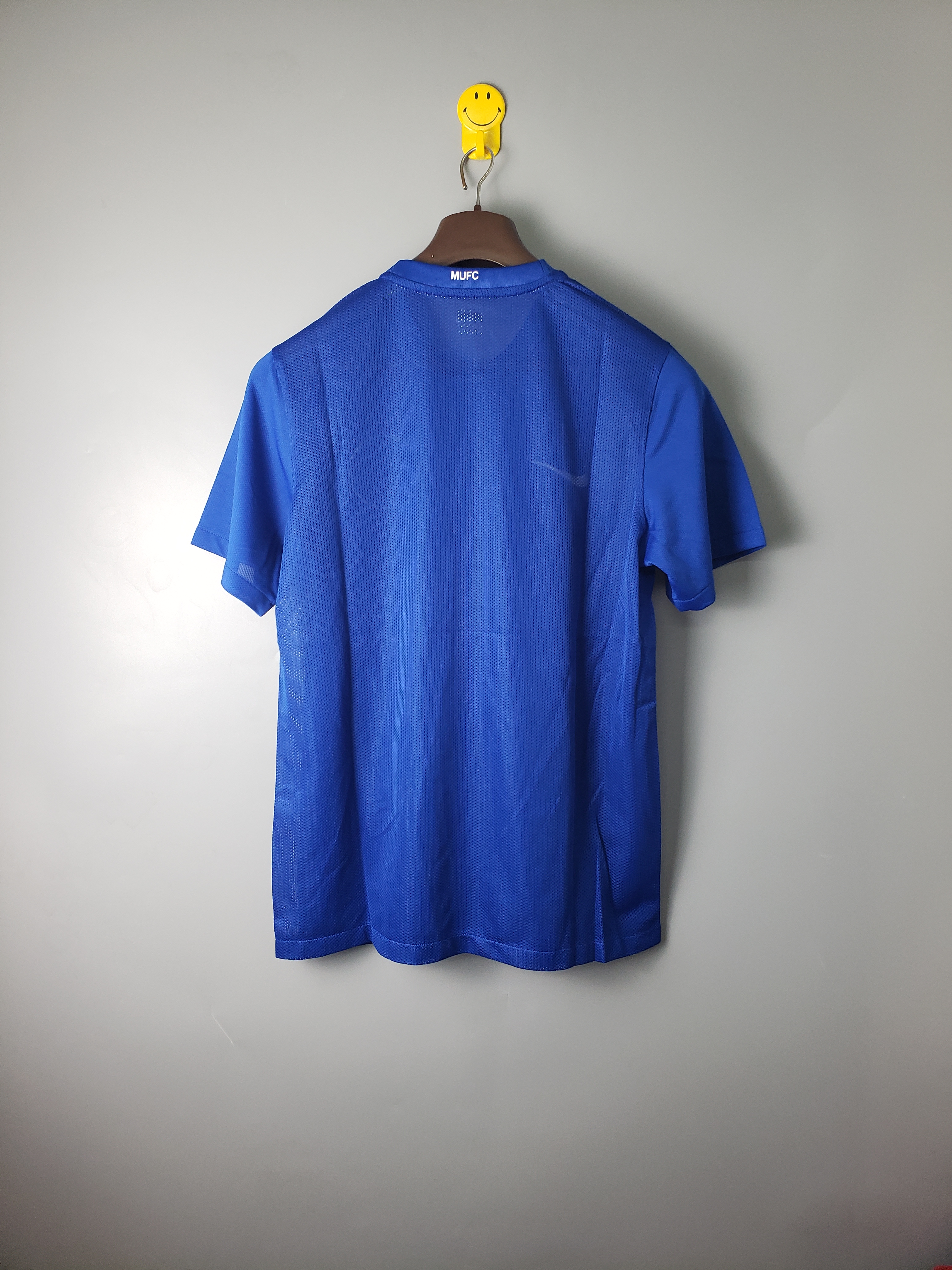 08-09 Manchester United Blue Retro Jersey/08-09曼联蓝色