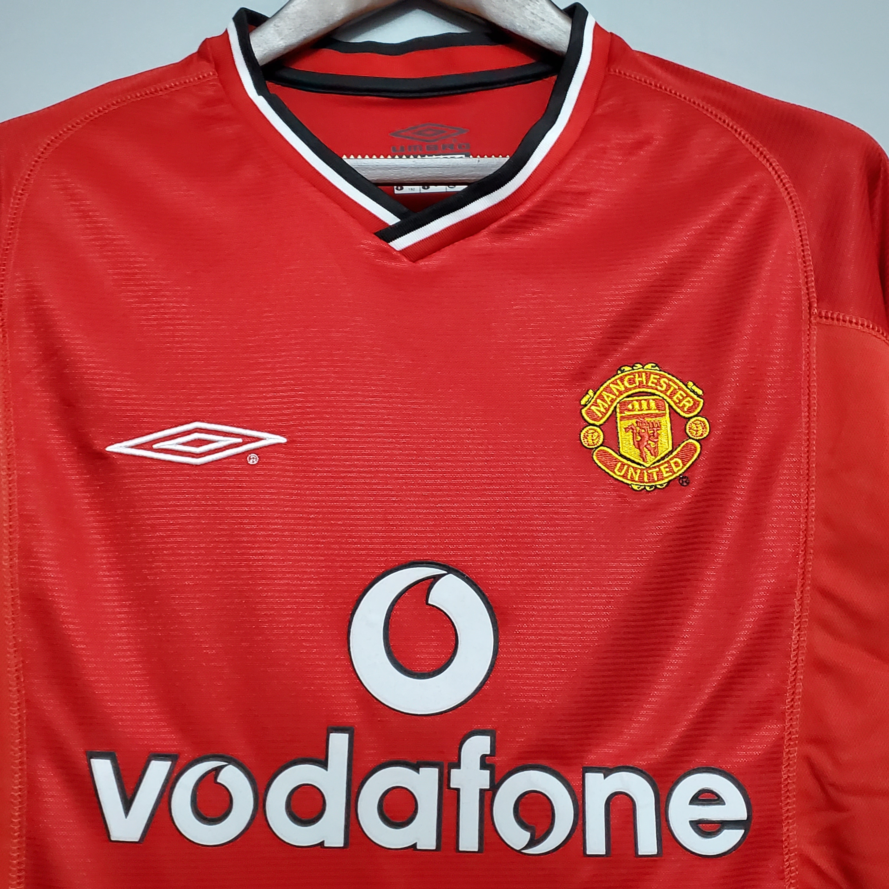 00-01 Manchester United Home Retro Jersey/00-01曼联主场