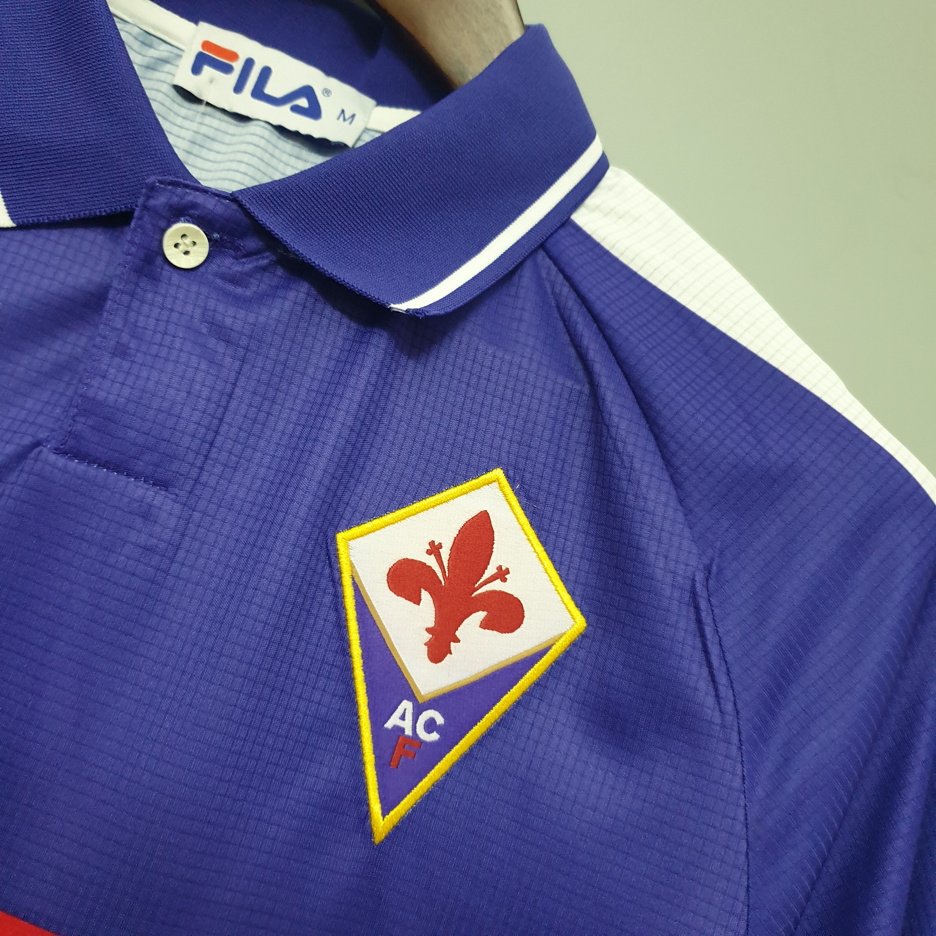 1998 Fiorentina Home Retro Jersey/1998佛罗伦萨主场