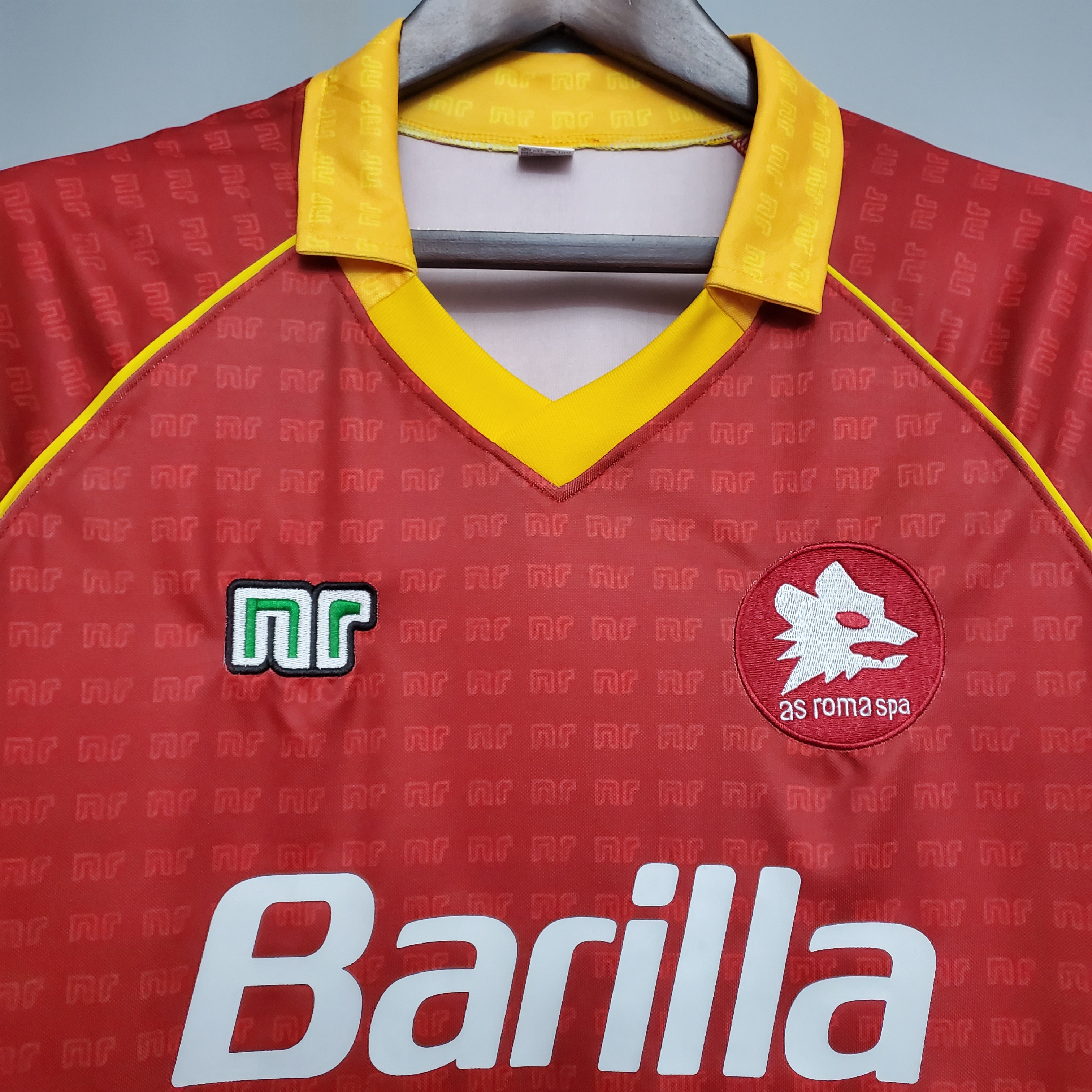 90-91 Roma Home Retro Jersey/90-91 罗马 主场
