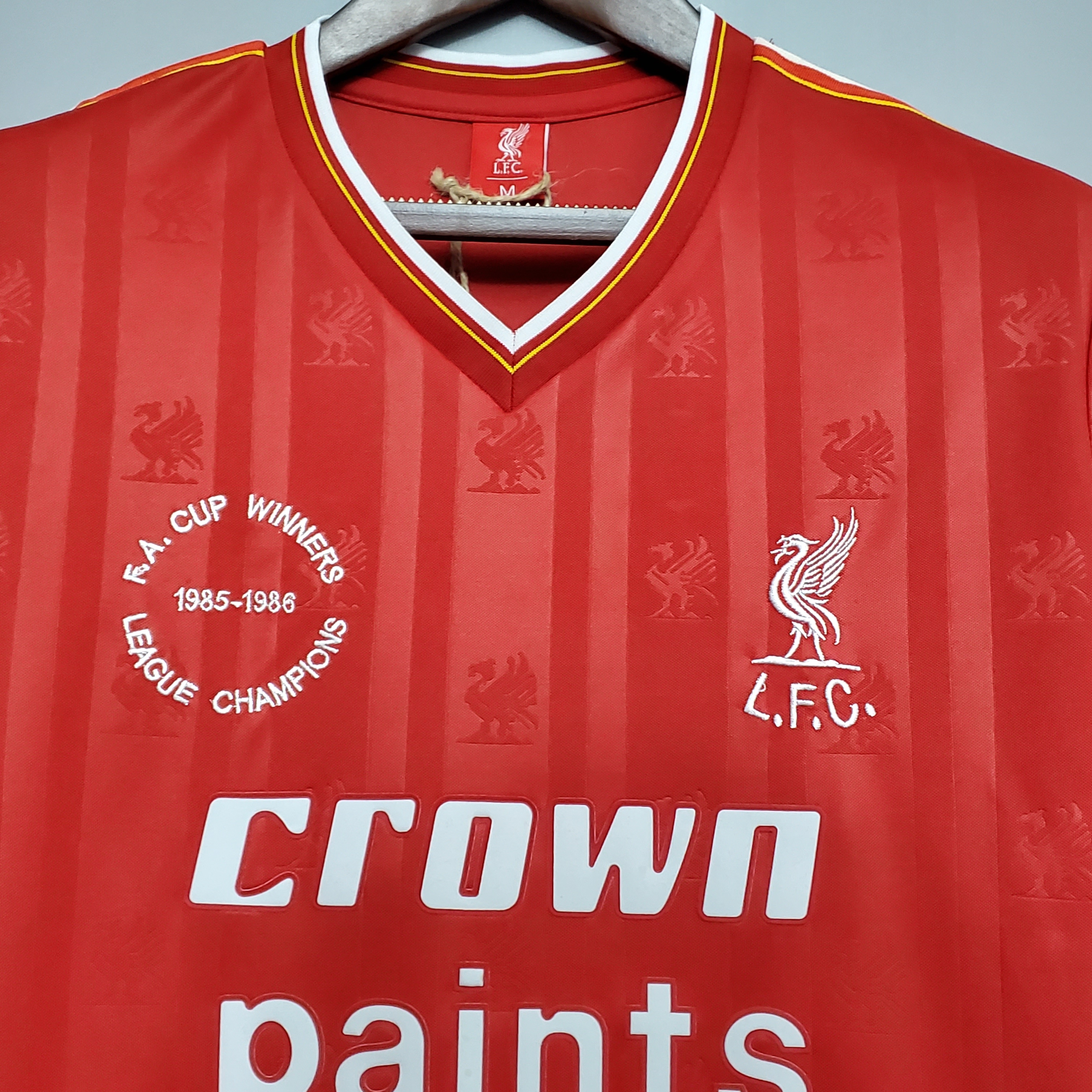 85-86 Liverpool Home Retro Jersey/85-86 利物浦主场