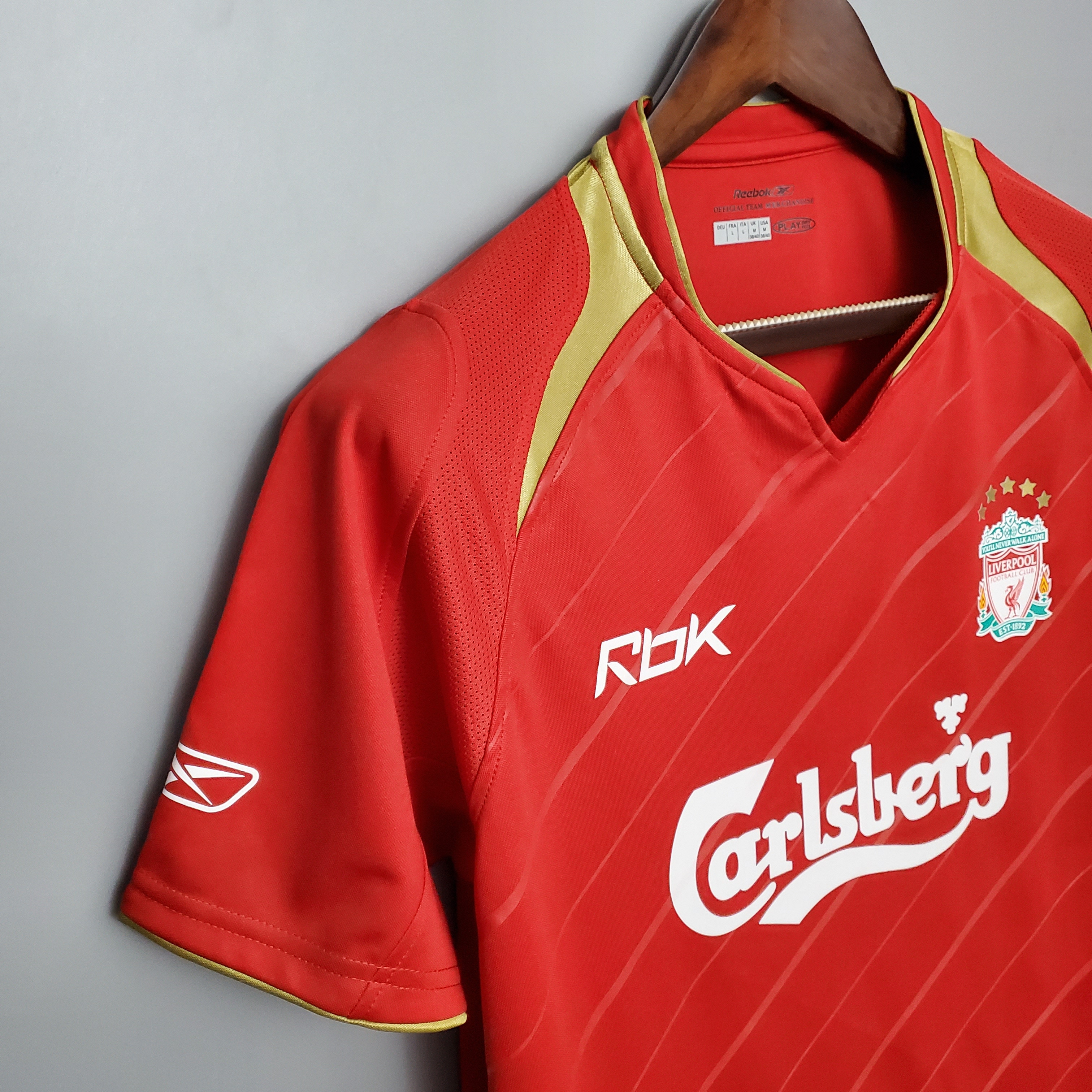 05-06 Liverpool Home Retro Jersey/05-06 利物浦主场