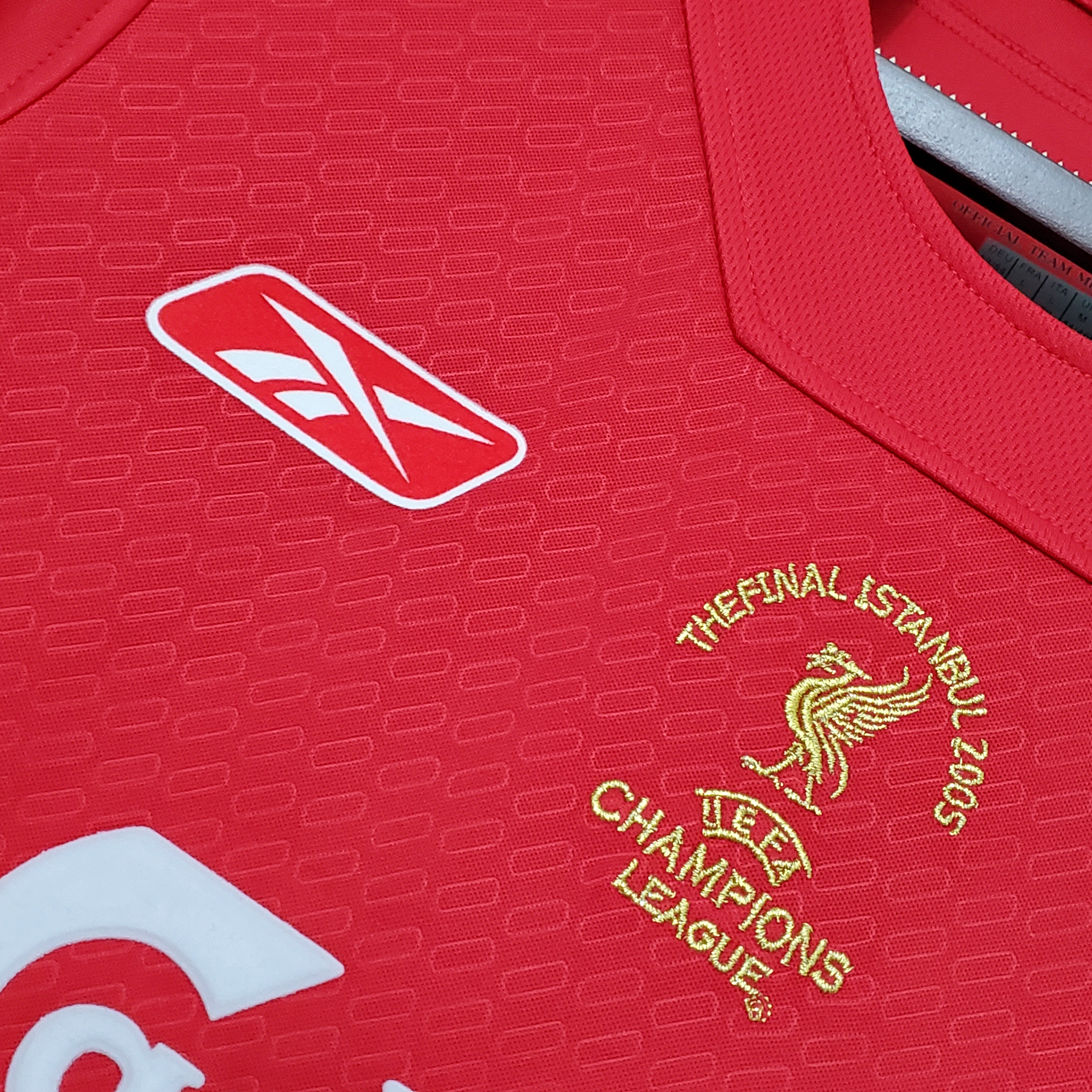 2005 Liverpool Home Champions League Retro Jersey/2005 利物浦主场欧冠版