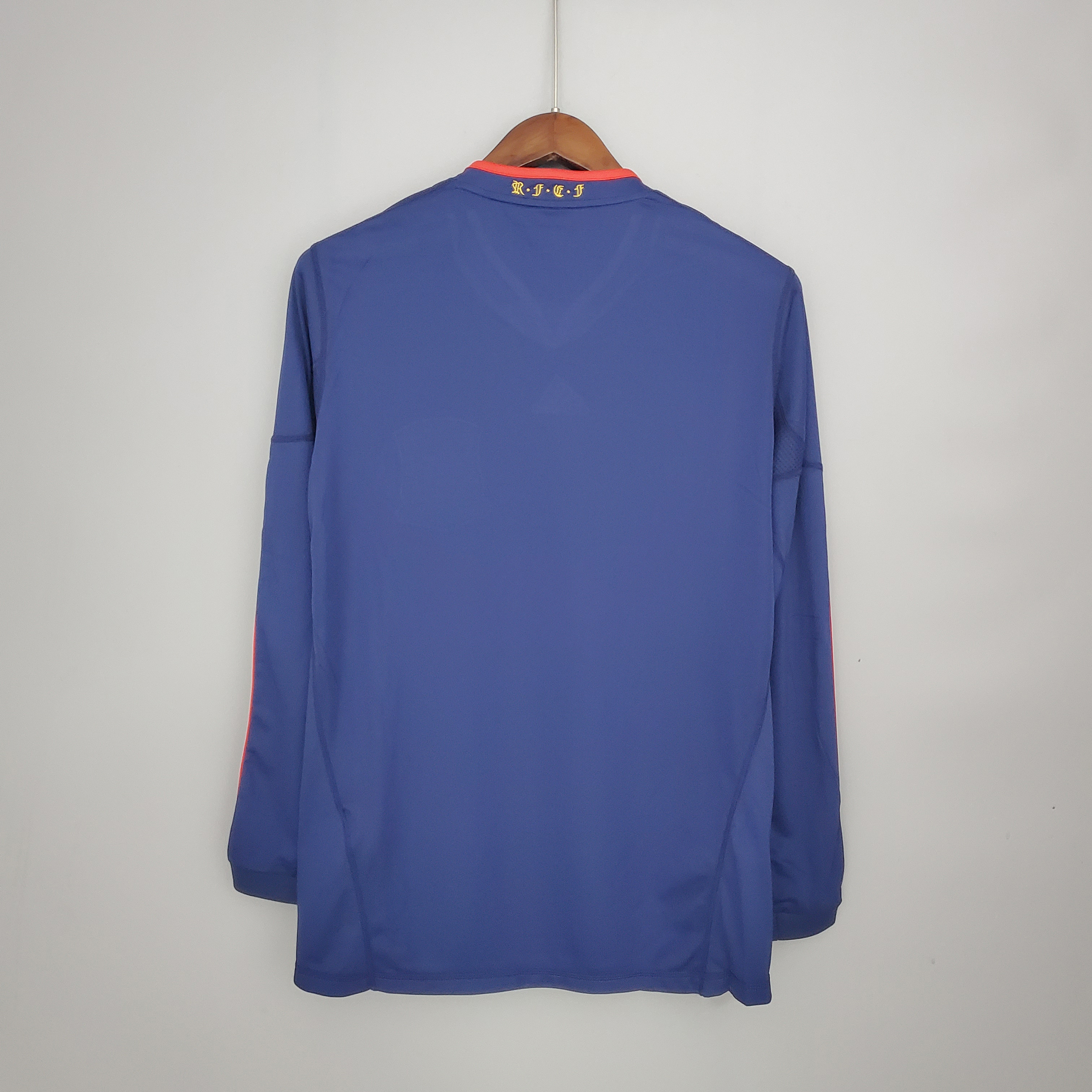2010 Spain Away Long Sleeve Retro Jersey/2010 西班牙客场长袖