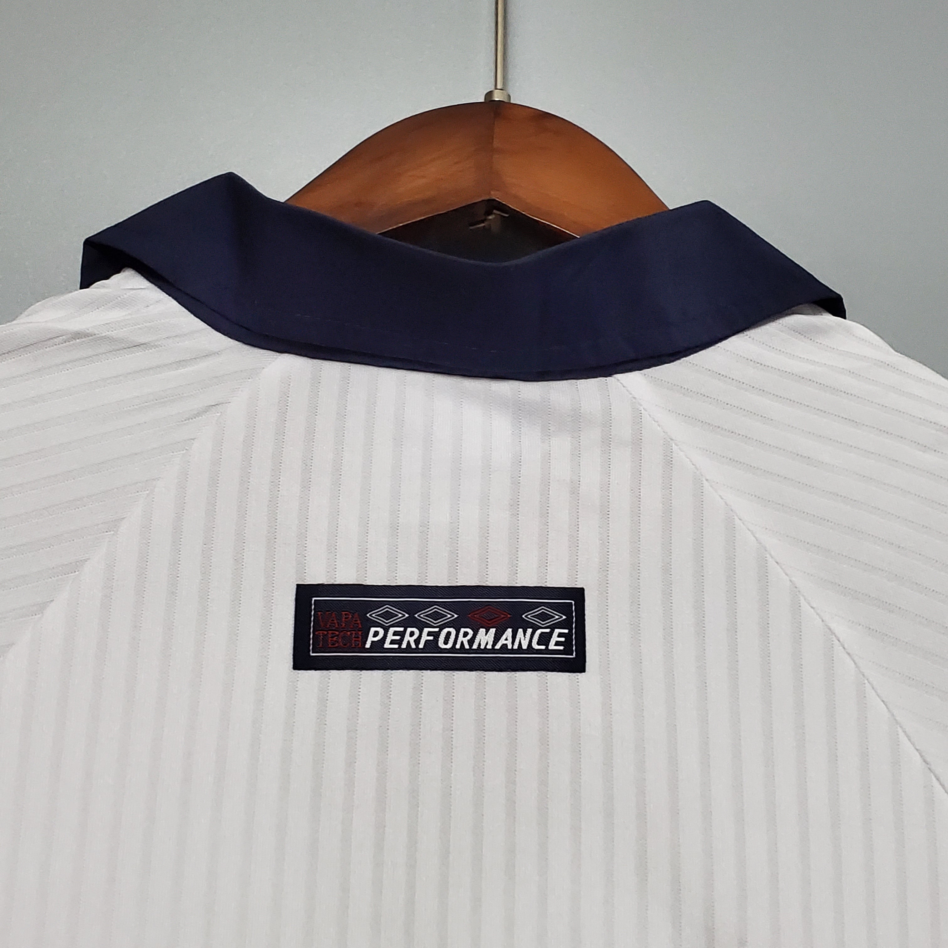1998 England Home Long Sleeve Retro Jersey/1998 英格兰主场长袖