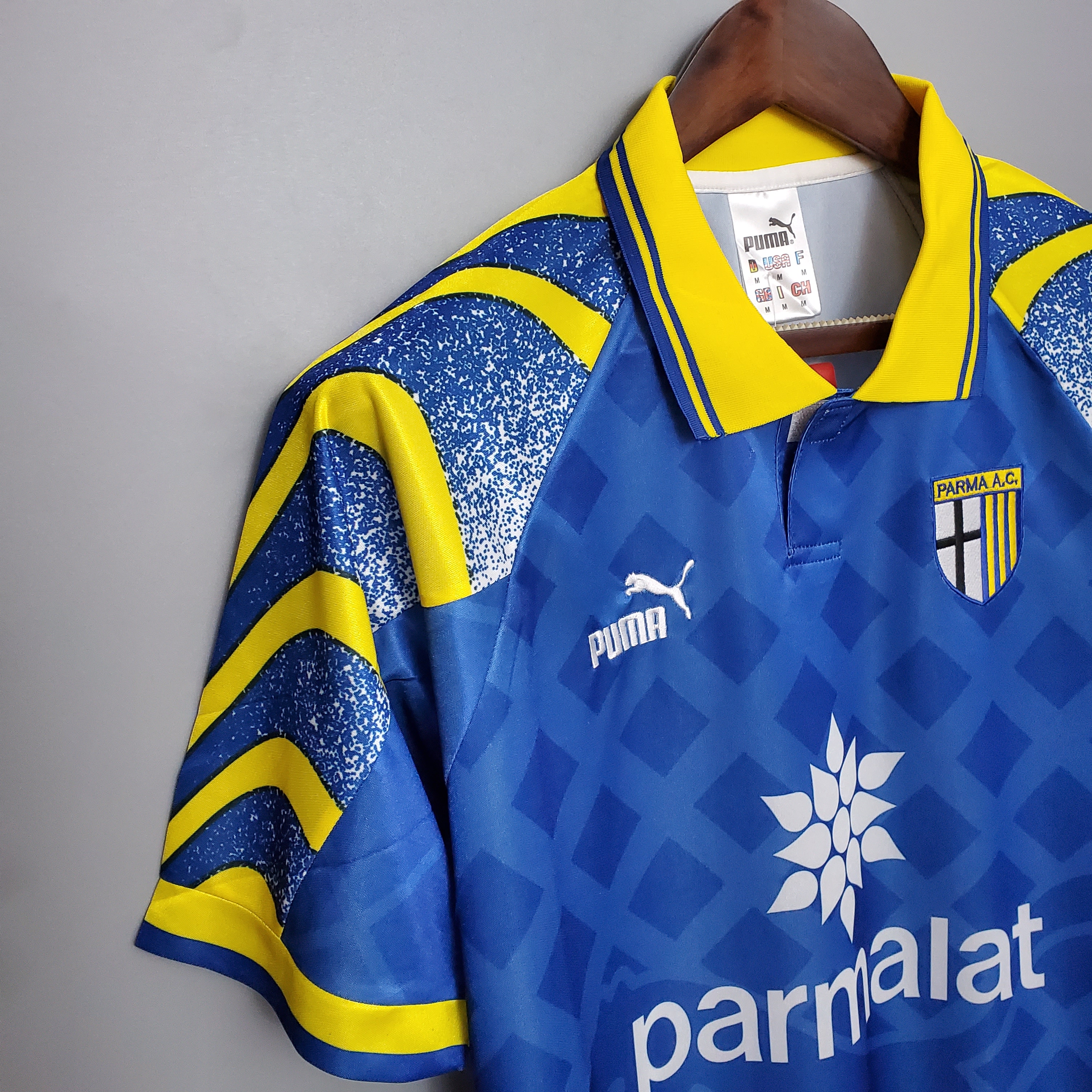 95-97 Parma Blue Retro Jersey/95-97 帕尔马兰色复古