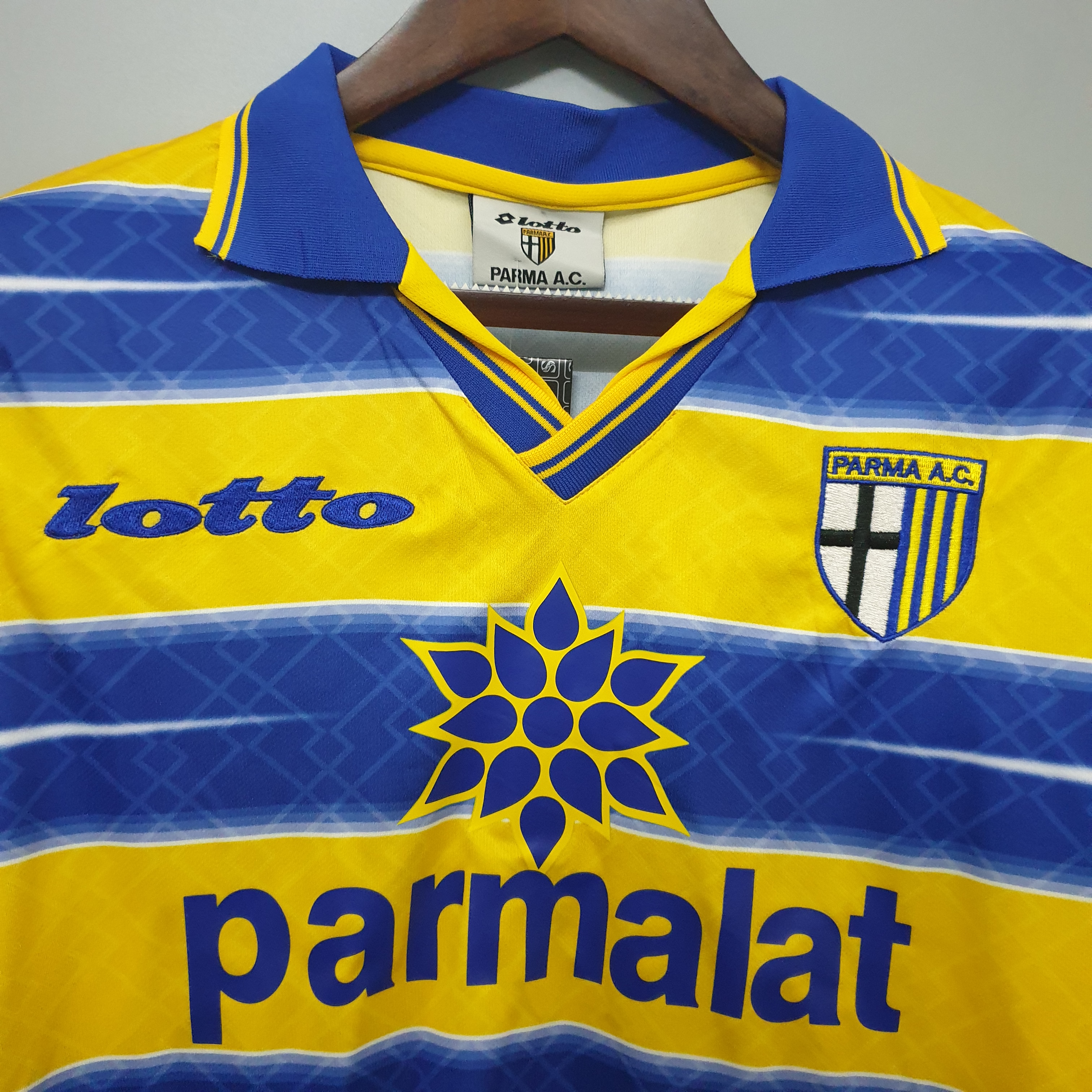 98-99 Parma Home Retro Jersey/98-99 帕尔马主场