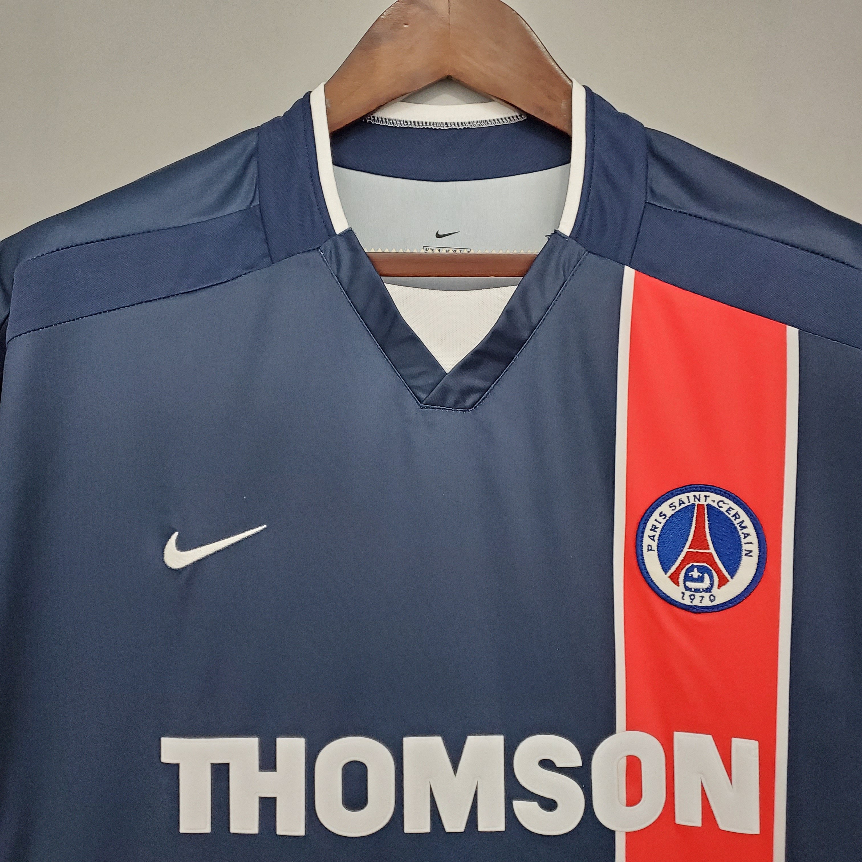 02-03 PSG Home Blue Retro Jersey/02-03 PSG主场