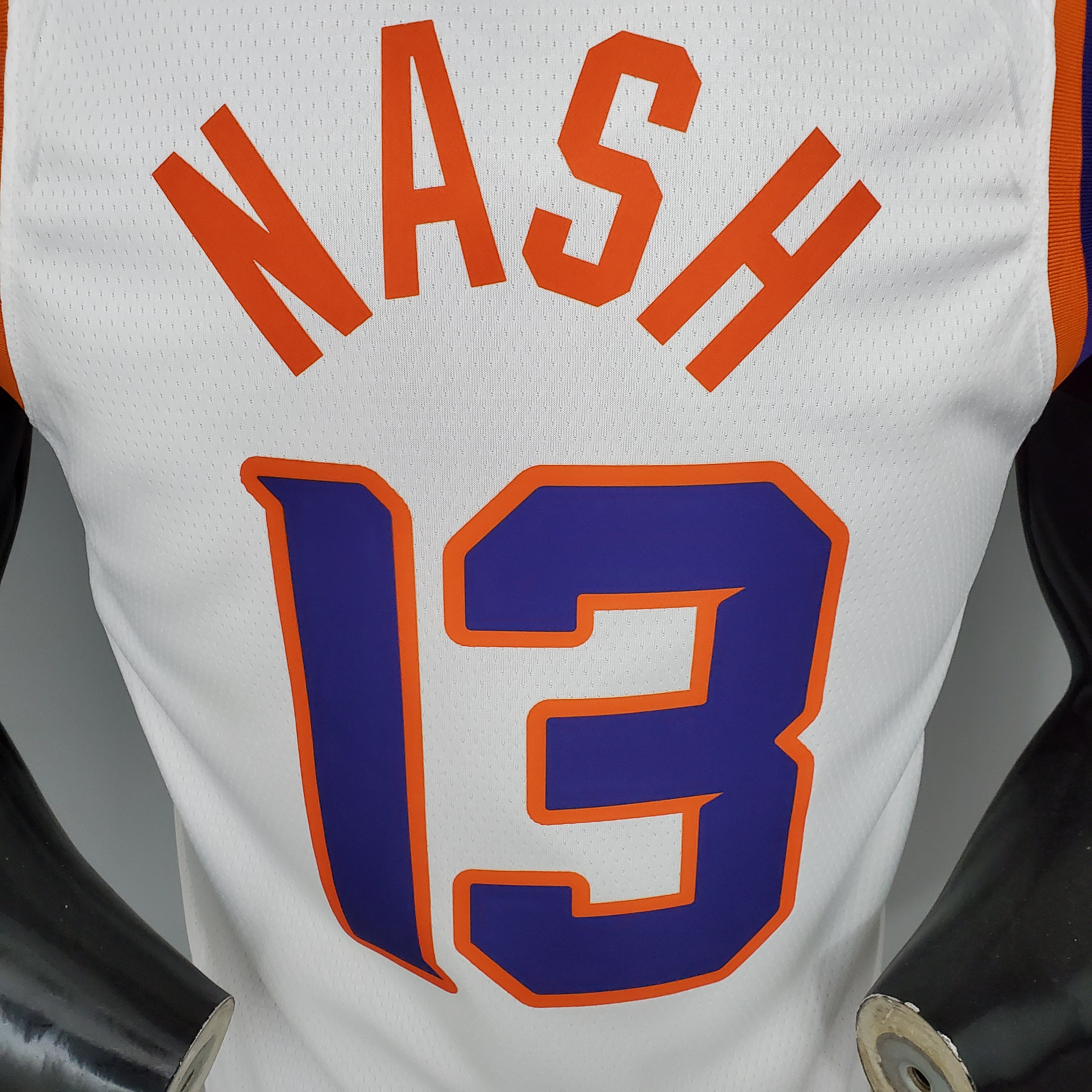 NASH#13 Phoenix Suns White NBA Jersey S-XXL
