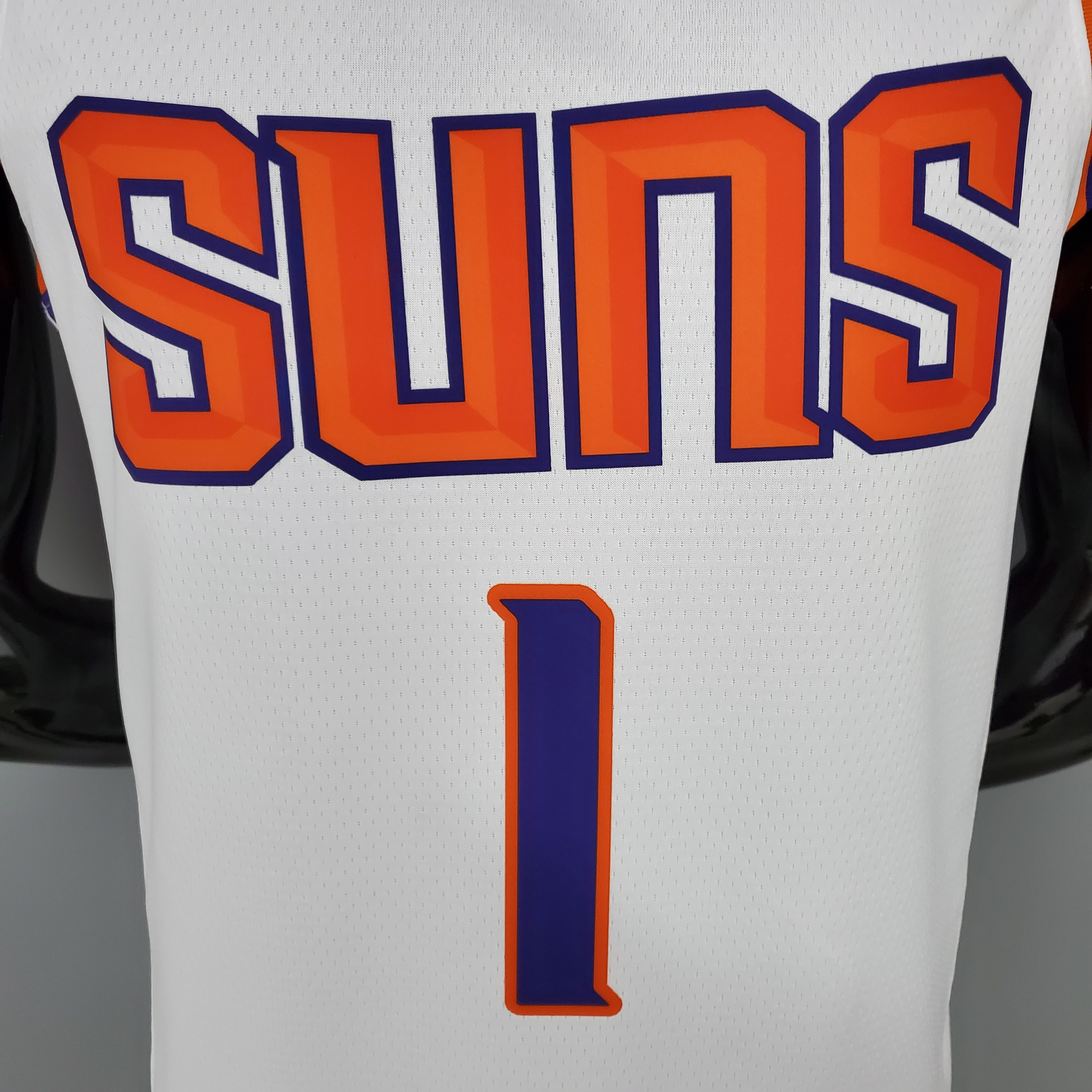 BOOKER#1 Phoenix Suns White NBA Jersey S-XXL