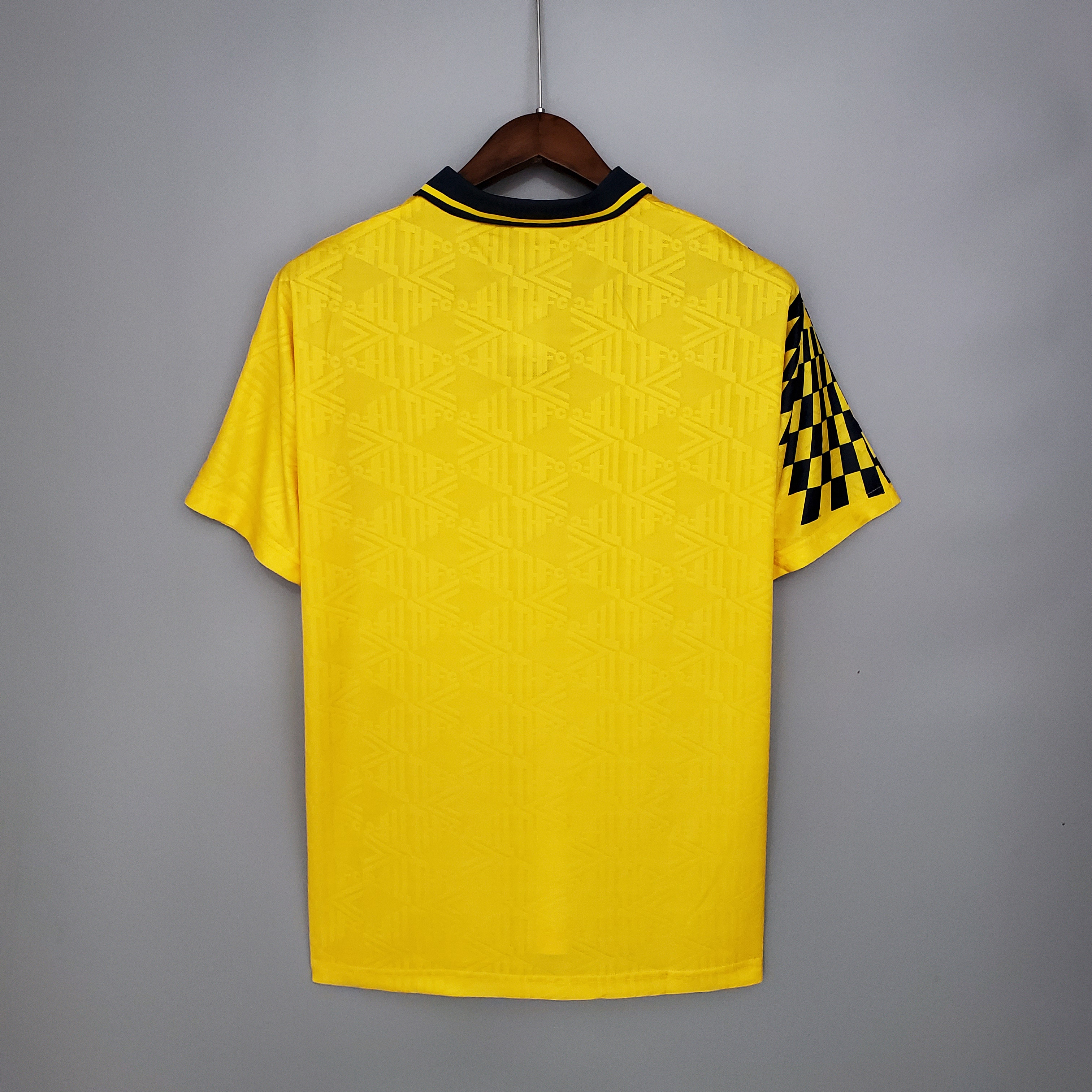 92-94 Tottenham Hotspur Away Yellow Retro Jersey/92-94 热刺客场