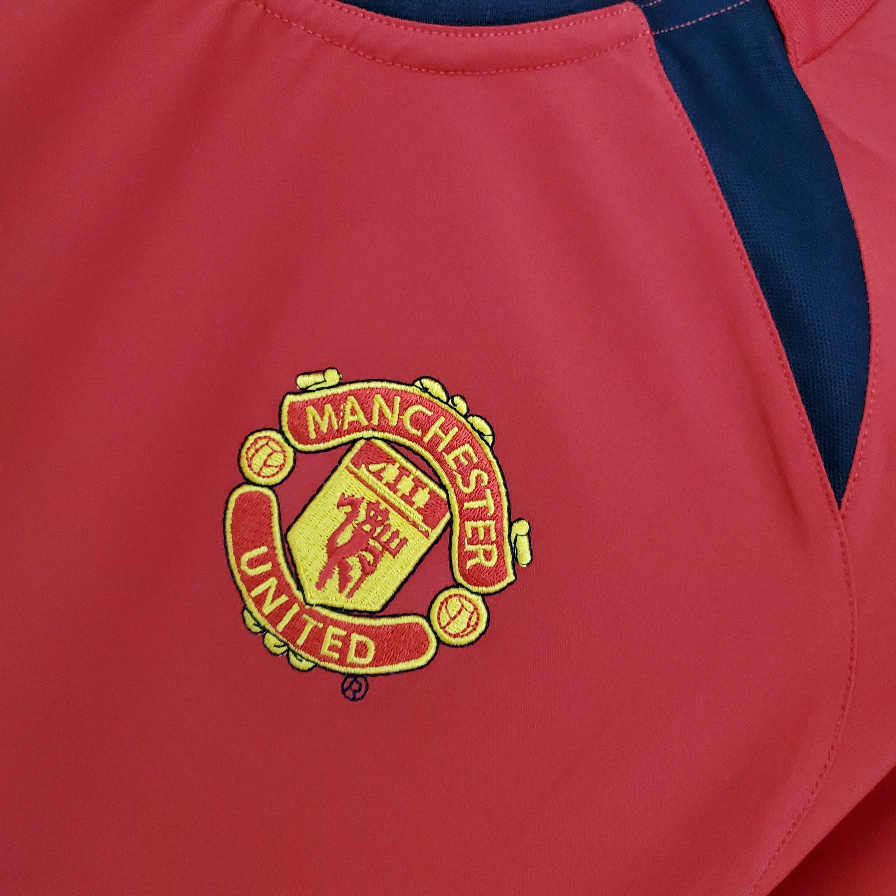 02-04 Manchester United Home Red Retro Jersey/02-04 曼联主场