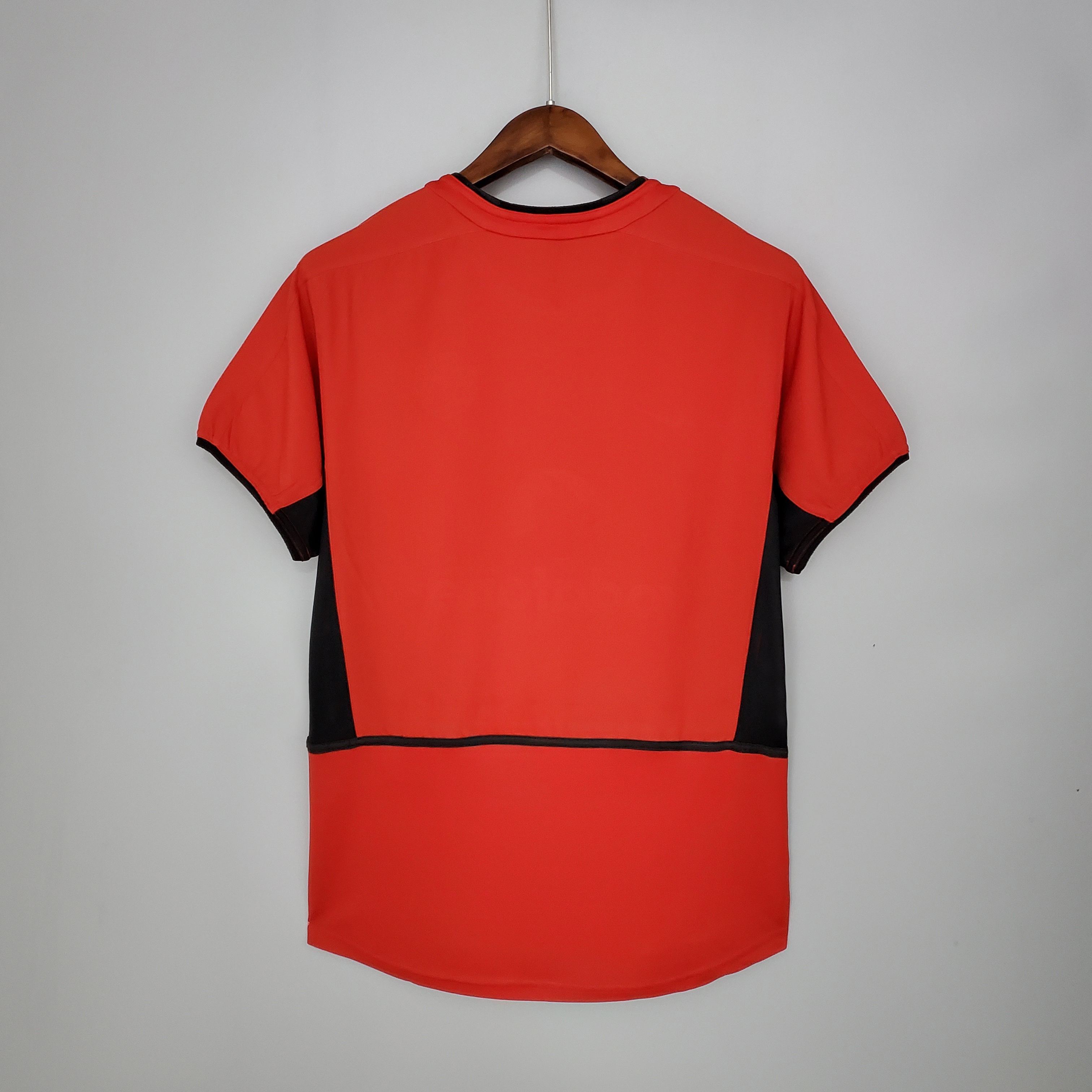 02-04 Manchester United Home Red Retro Jersey/02-04 曼联主场