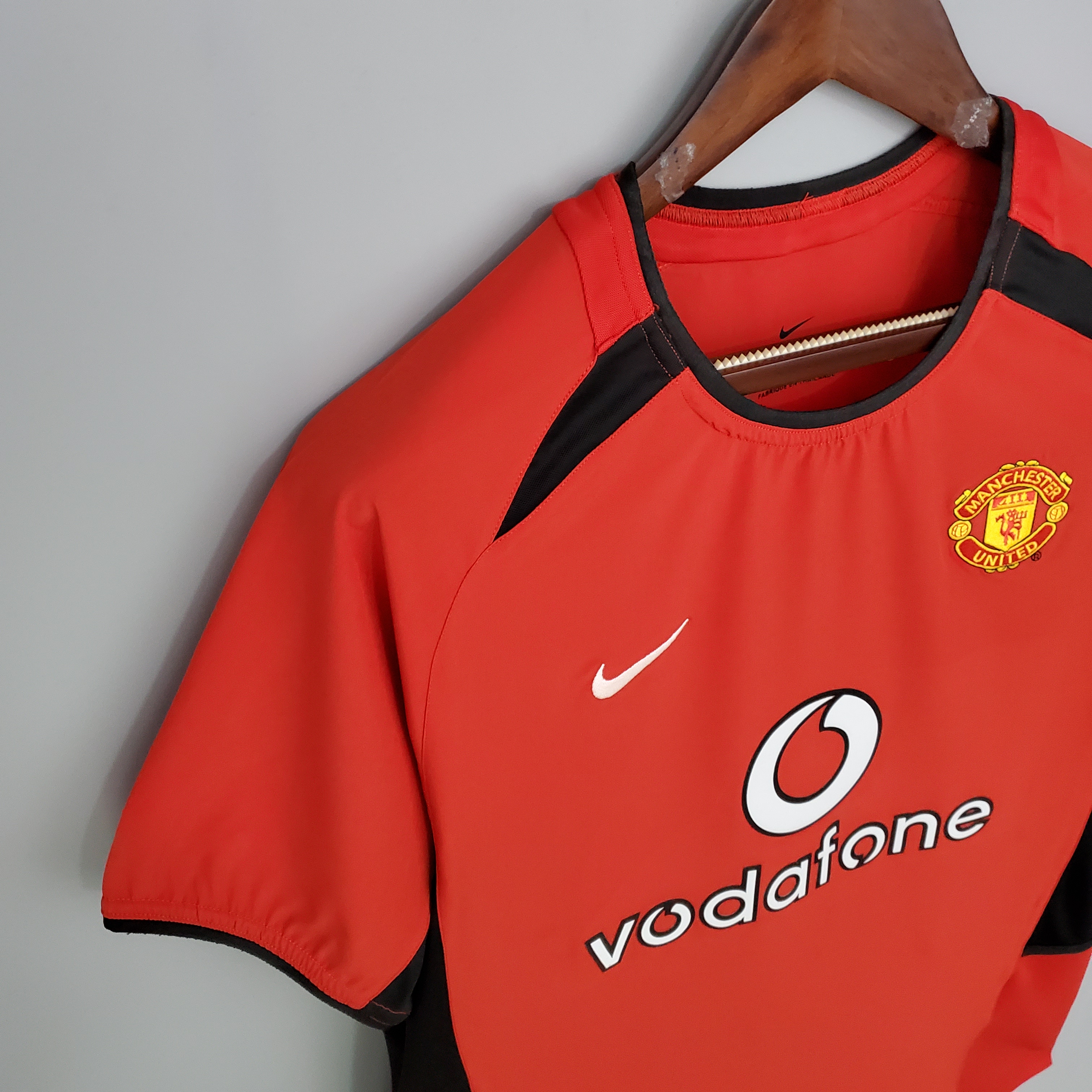 02-04 Manchester United Home Red Retro Jersey/02-04 曼联主场