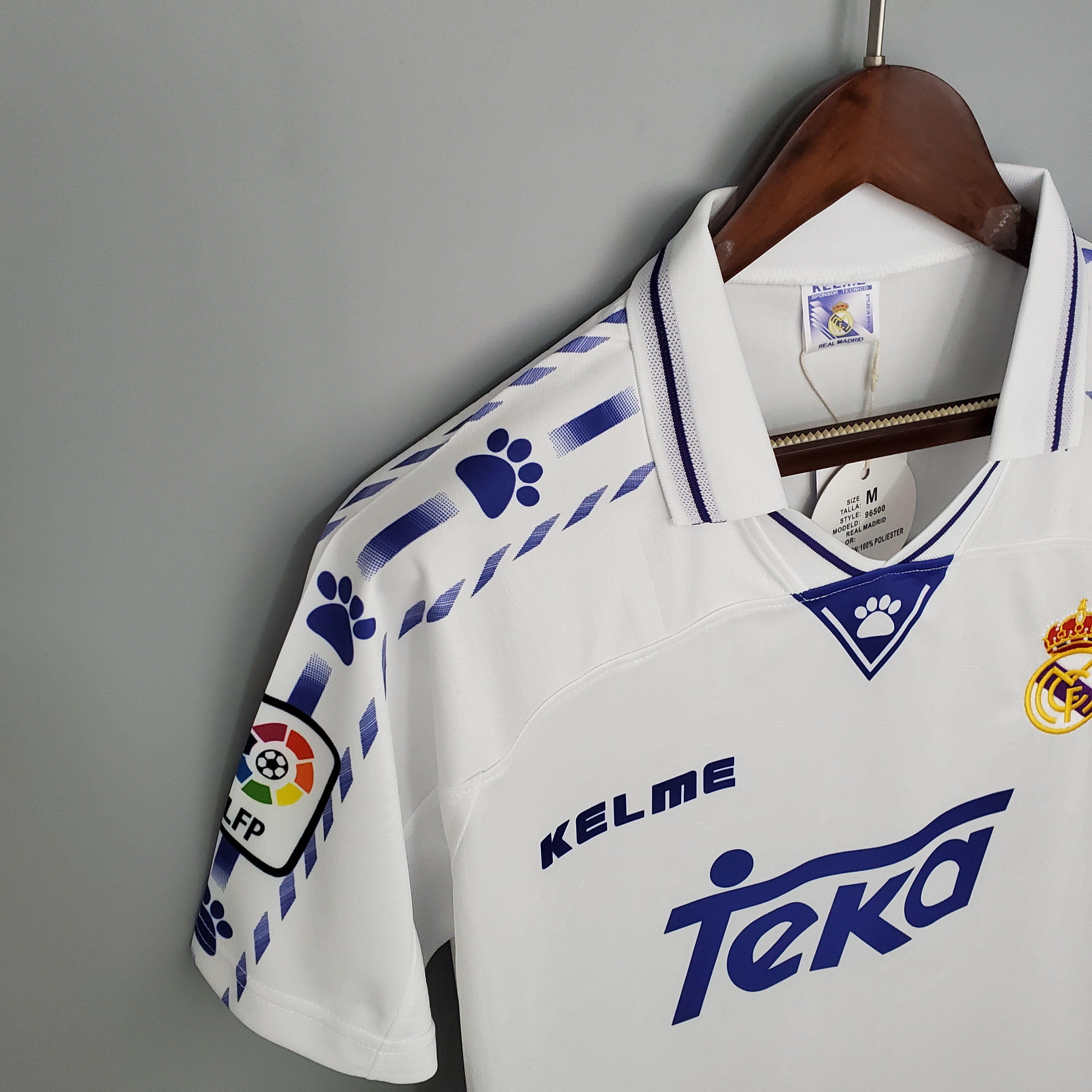 96-97 Real Madrid Home Retro Jersey/96-97 皇马主场