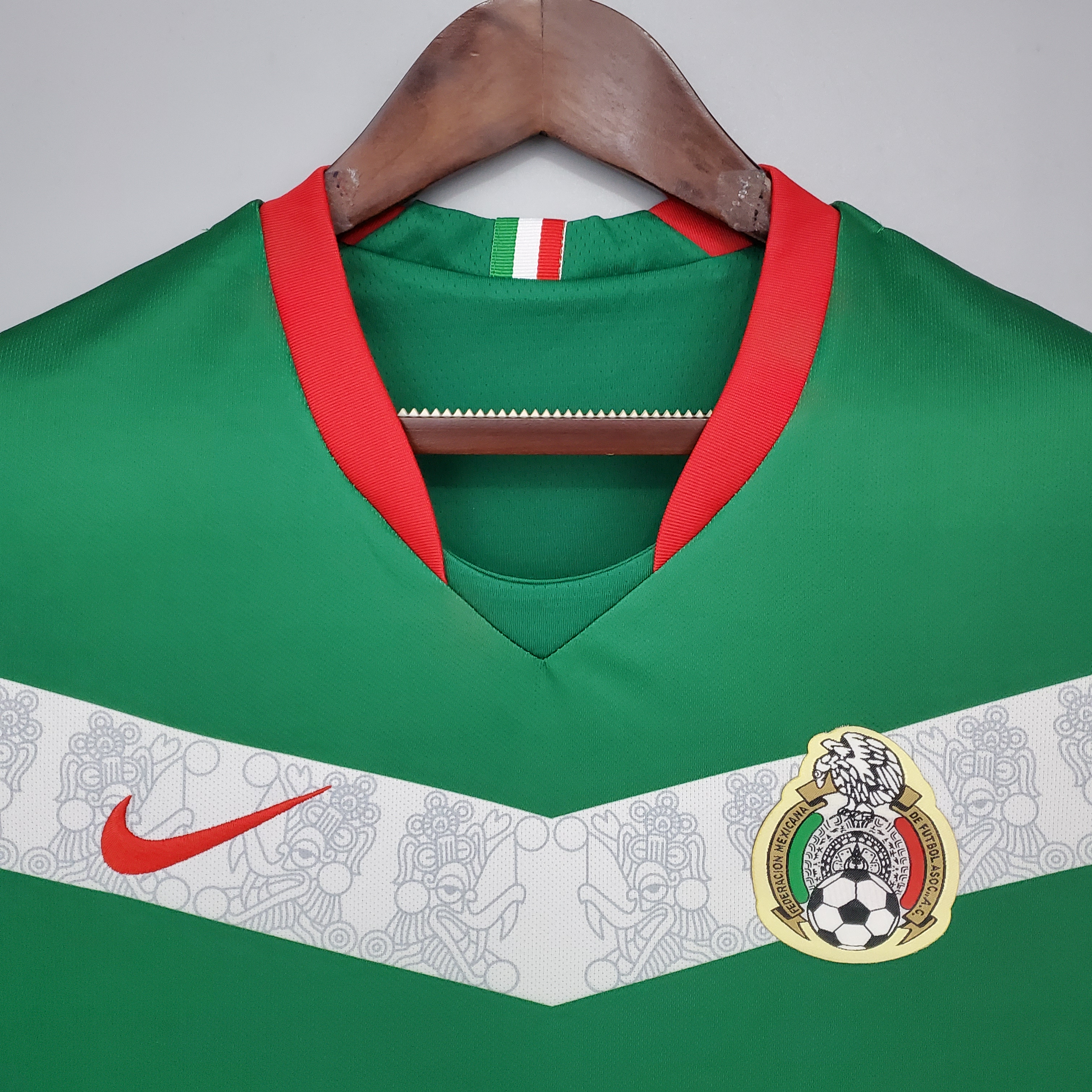 2006 Mexico Home Green Retro Jersey/2006 墨西哥主场