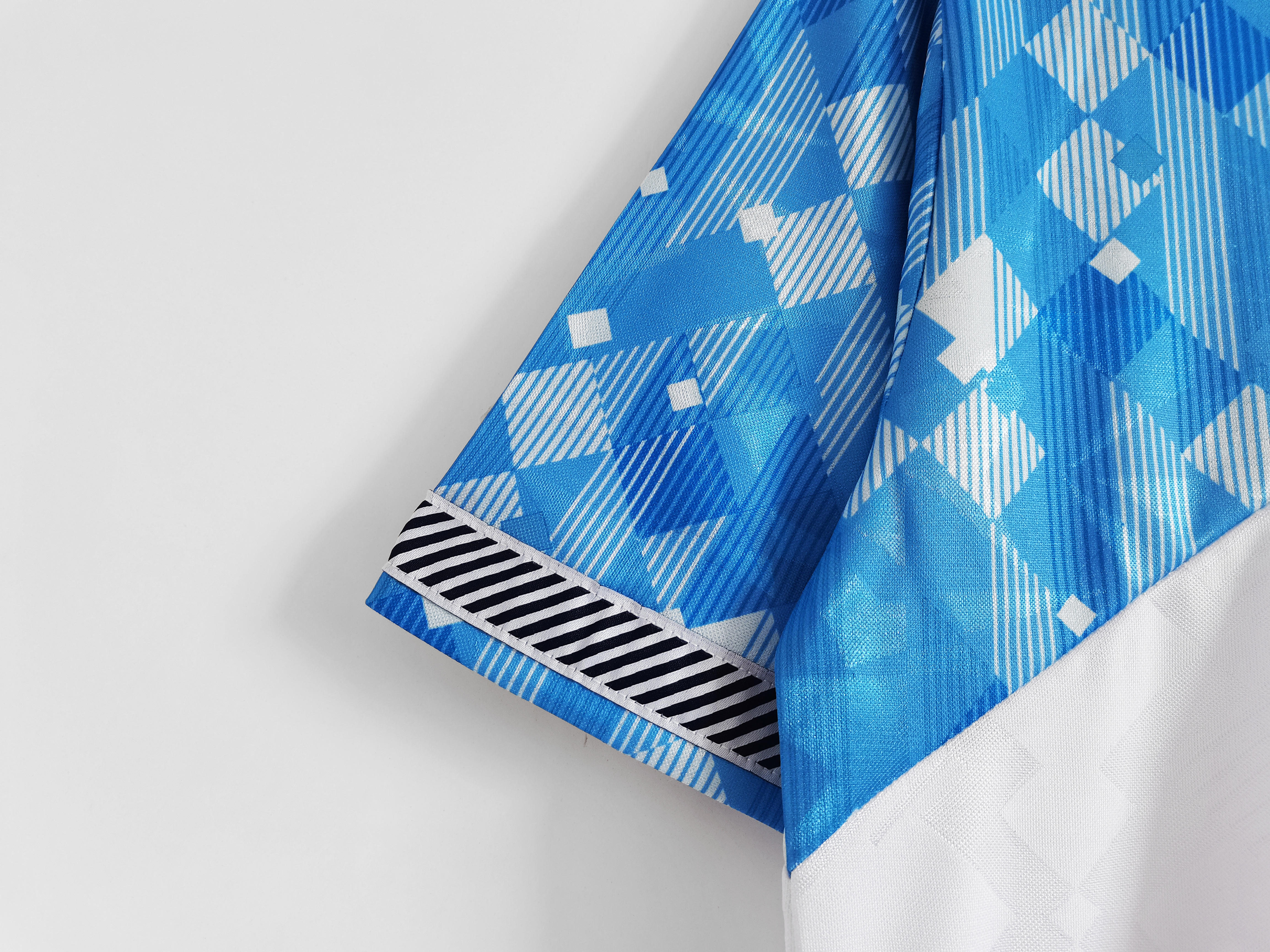 1990 England Three Color Retro Jersey/1990 英格兰三色复古