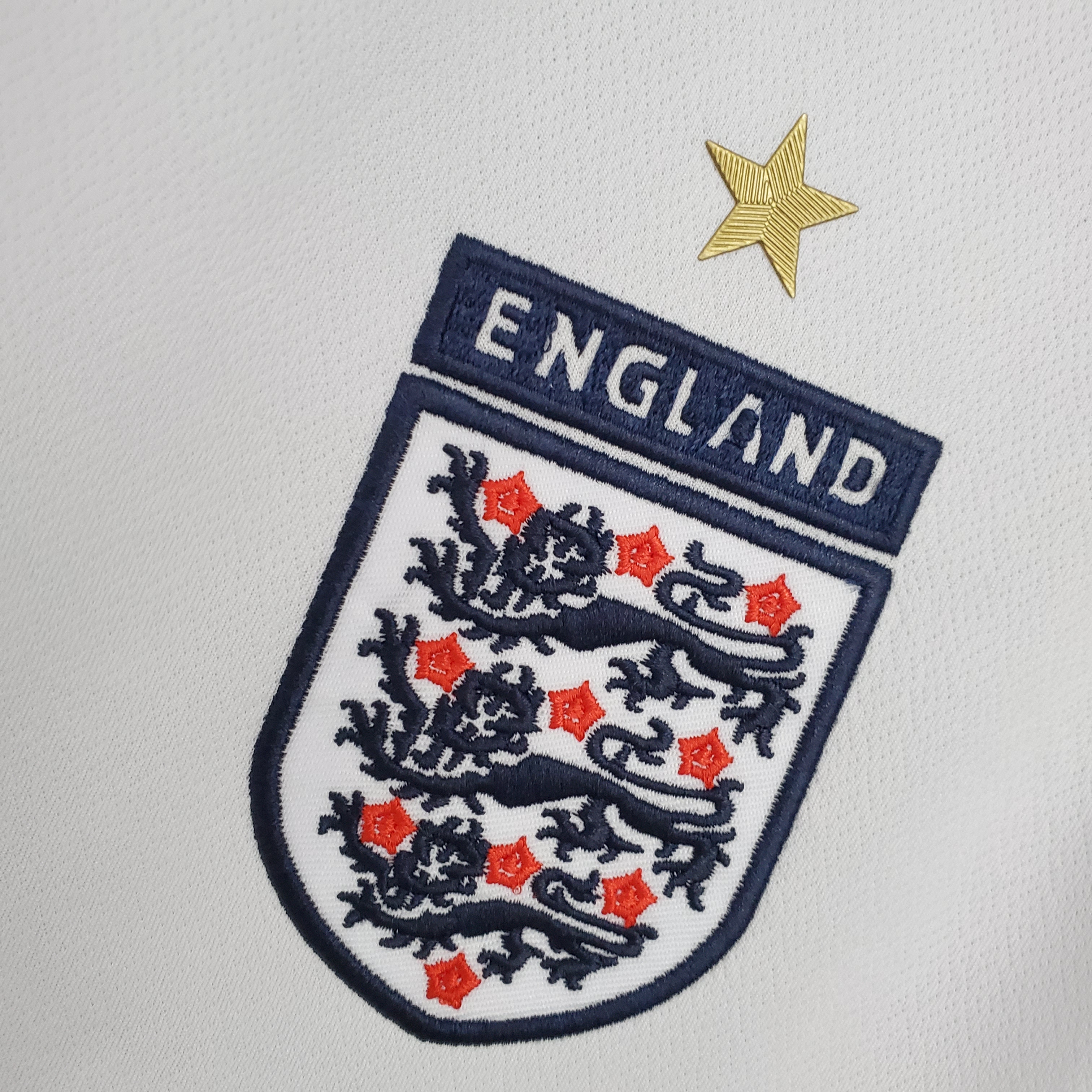 2006 England Home White Retro Jersey/2006 英格兰主场