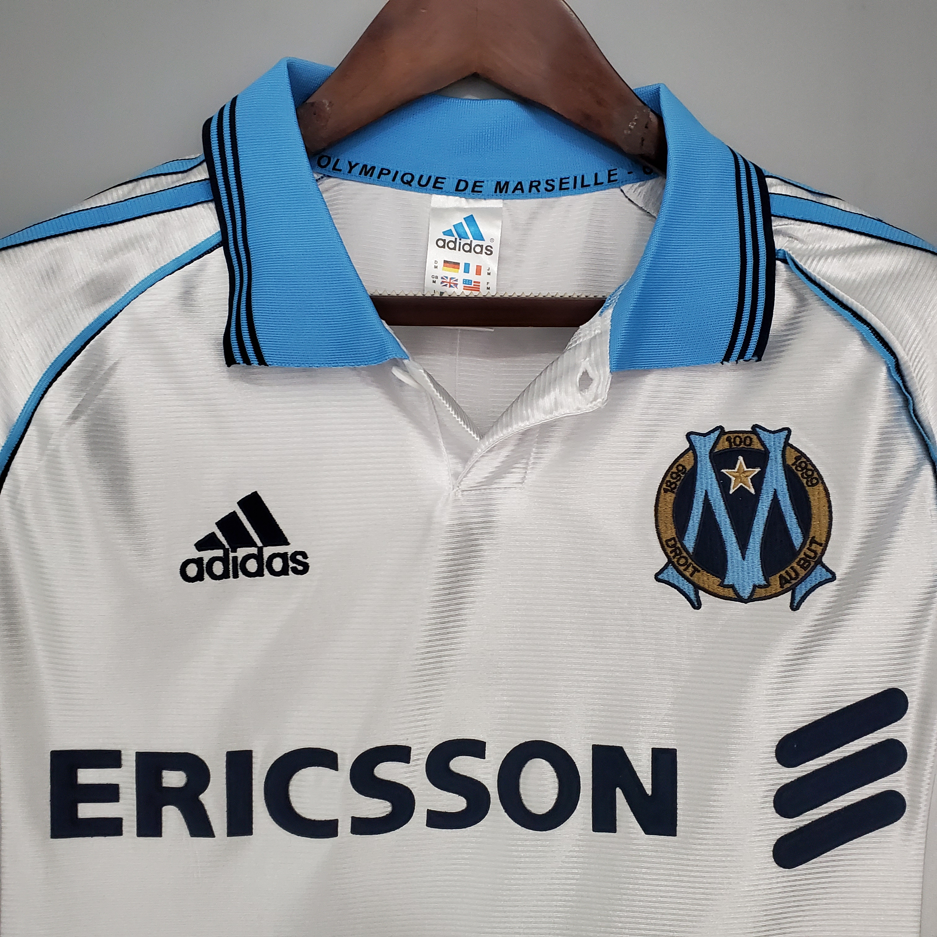 98-99 Marseille Home Retro Jersey/98-99 马赛主场