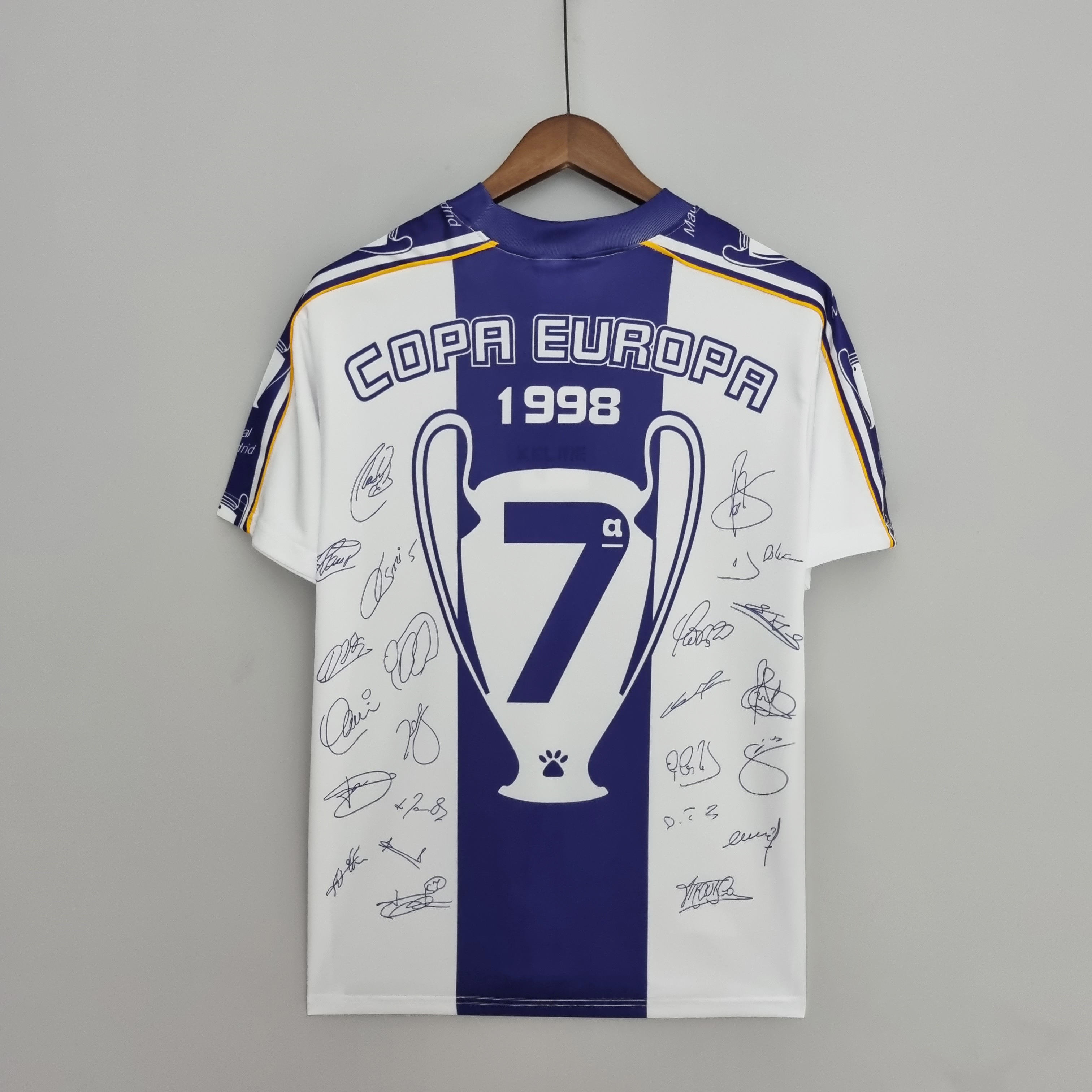 97-98 Real Madrid Champions League 7 Champions Commemorative Edition/97-98 皇马欧罗马7冠版